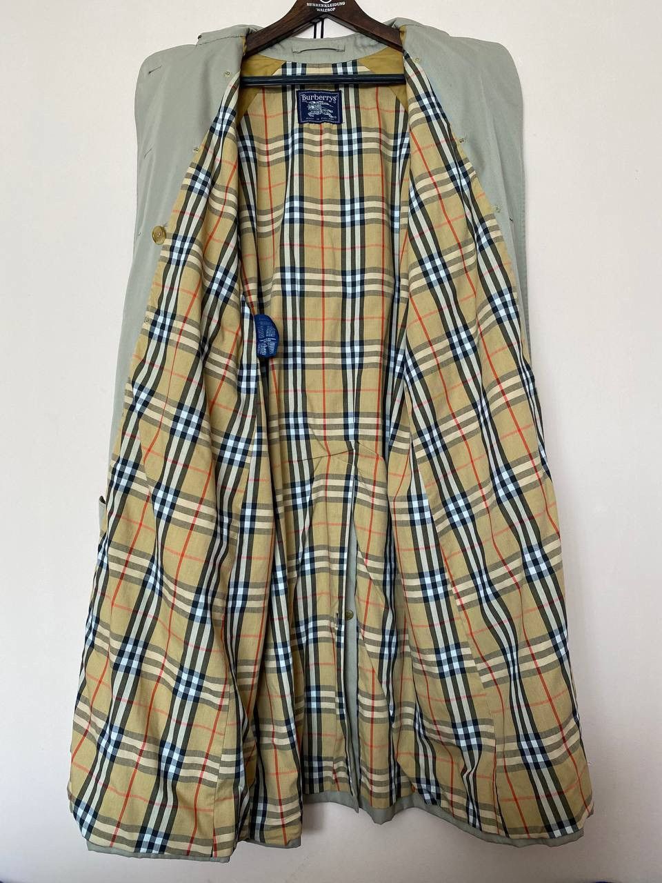 Burberry 🔥 Vintage Burberrys Trench Nova Check Size M / US 6-8 / IT 42-44 - 12 Thumbnail