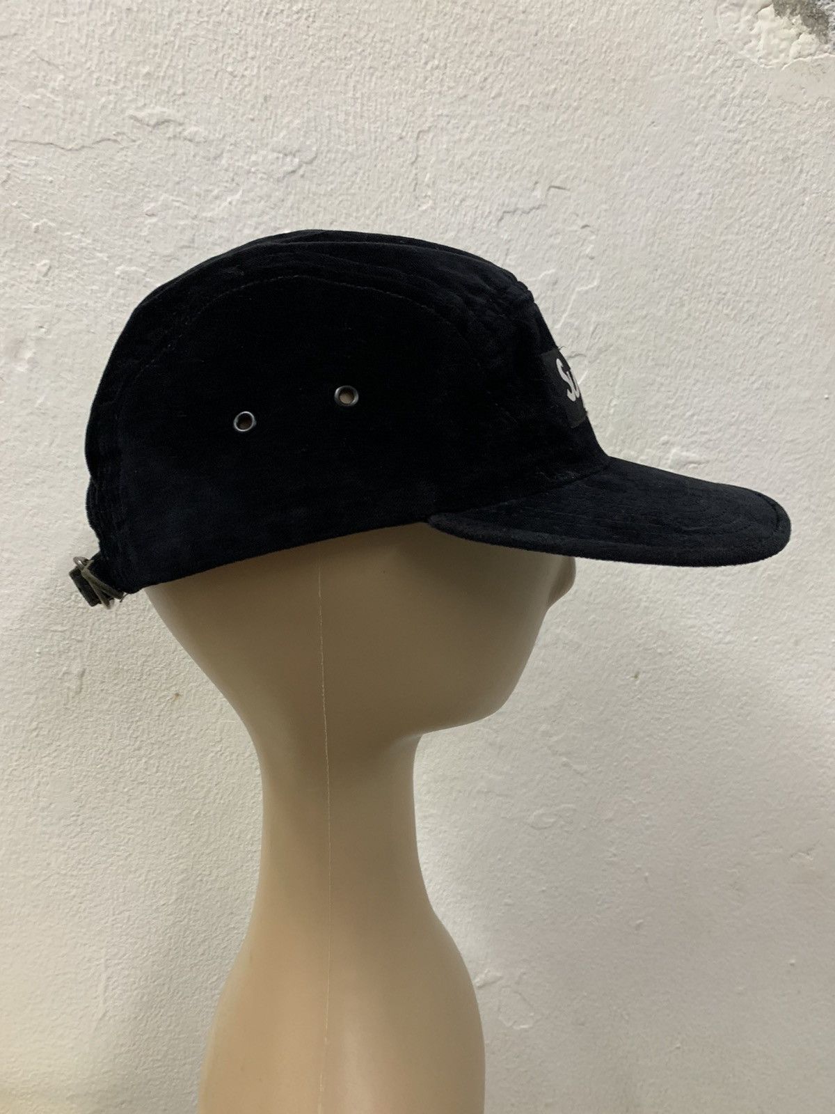Supreme Supreme Box Logo Velour Suede Hat 5 Panel Size ONE SIZE - 5 Thumbnail