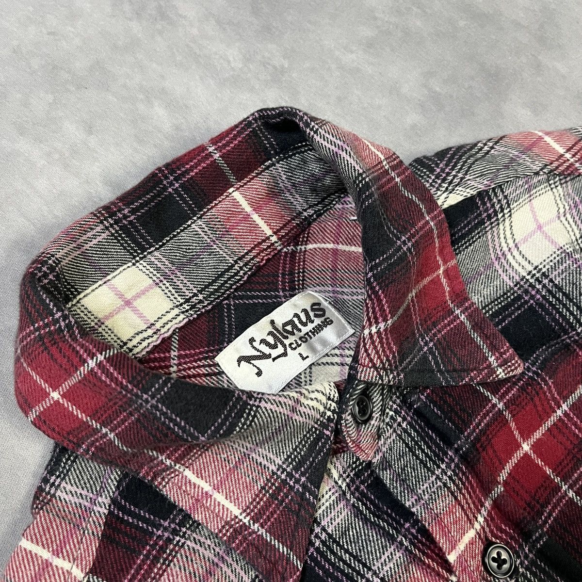 Hysteric Glamour Vintage Nylaus Veterano Style Flannel Size US L / EU 52-54 / 3 - 3 Thumbnail