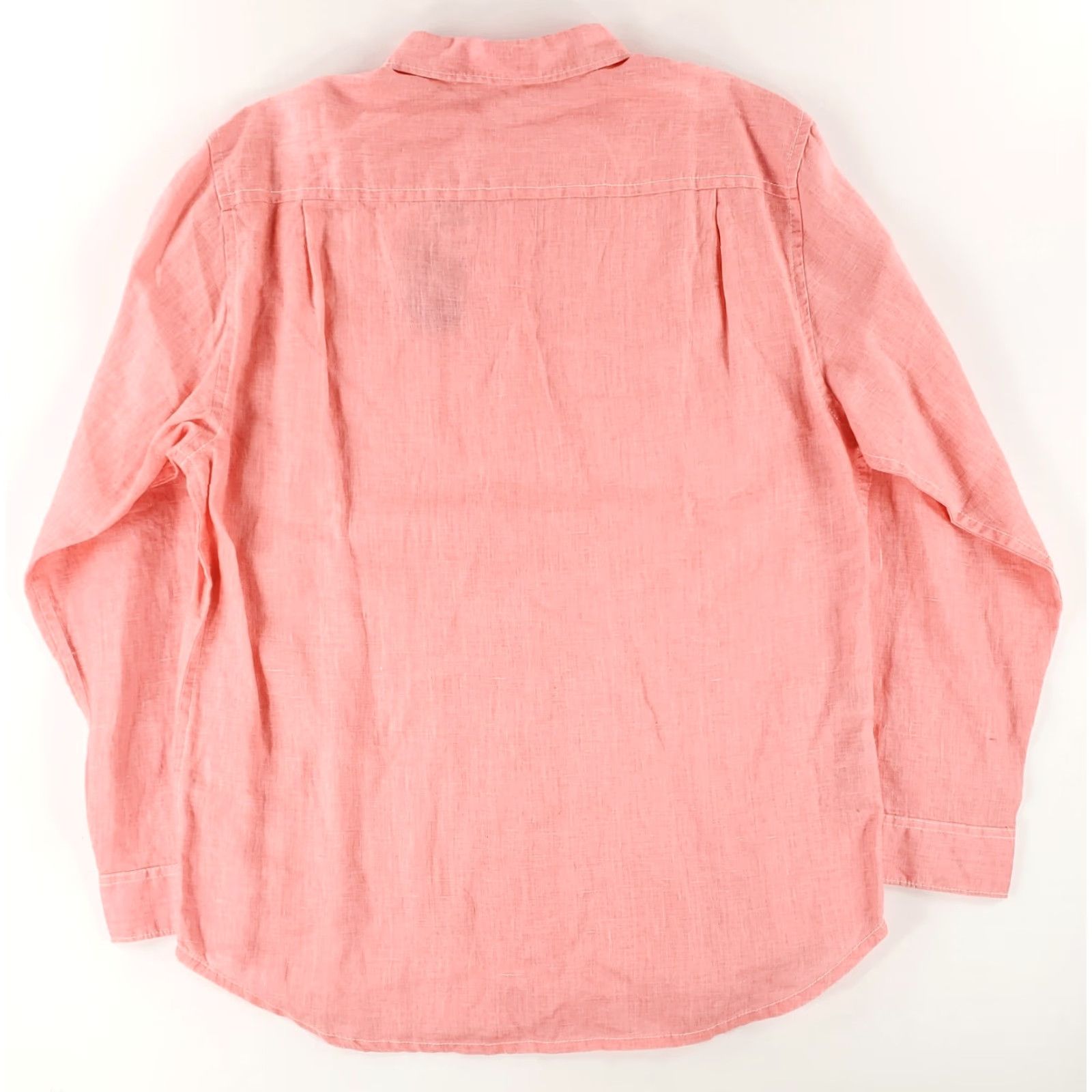 Tommy Bahama Tommy Bahama Shirt Button Up 100% Linen Pink Long Sleeve Mens L NWT Size US L / EU 52-54 / 3 - 5 Thumbnail