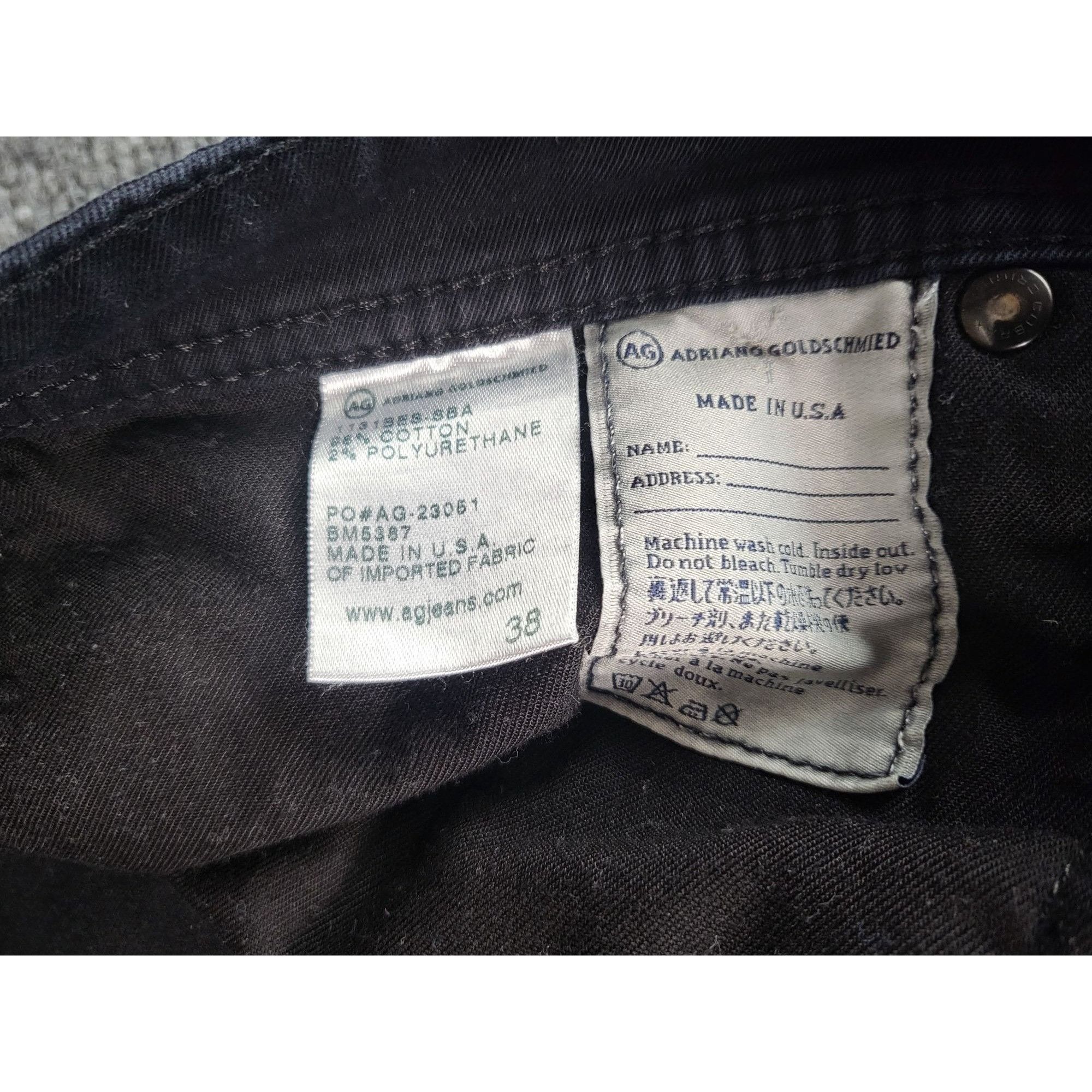 AG Adriano Goldschmied AG Adriano Goldschmied The Matchbox Slim Straight Jeans Men Size US 38 / EU 54 - 9 Thumbnail