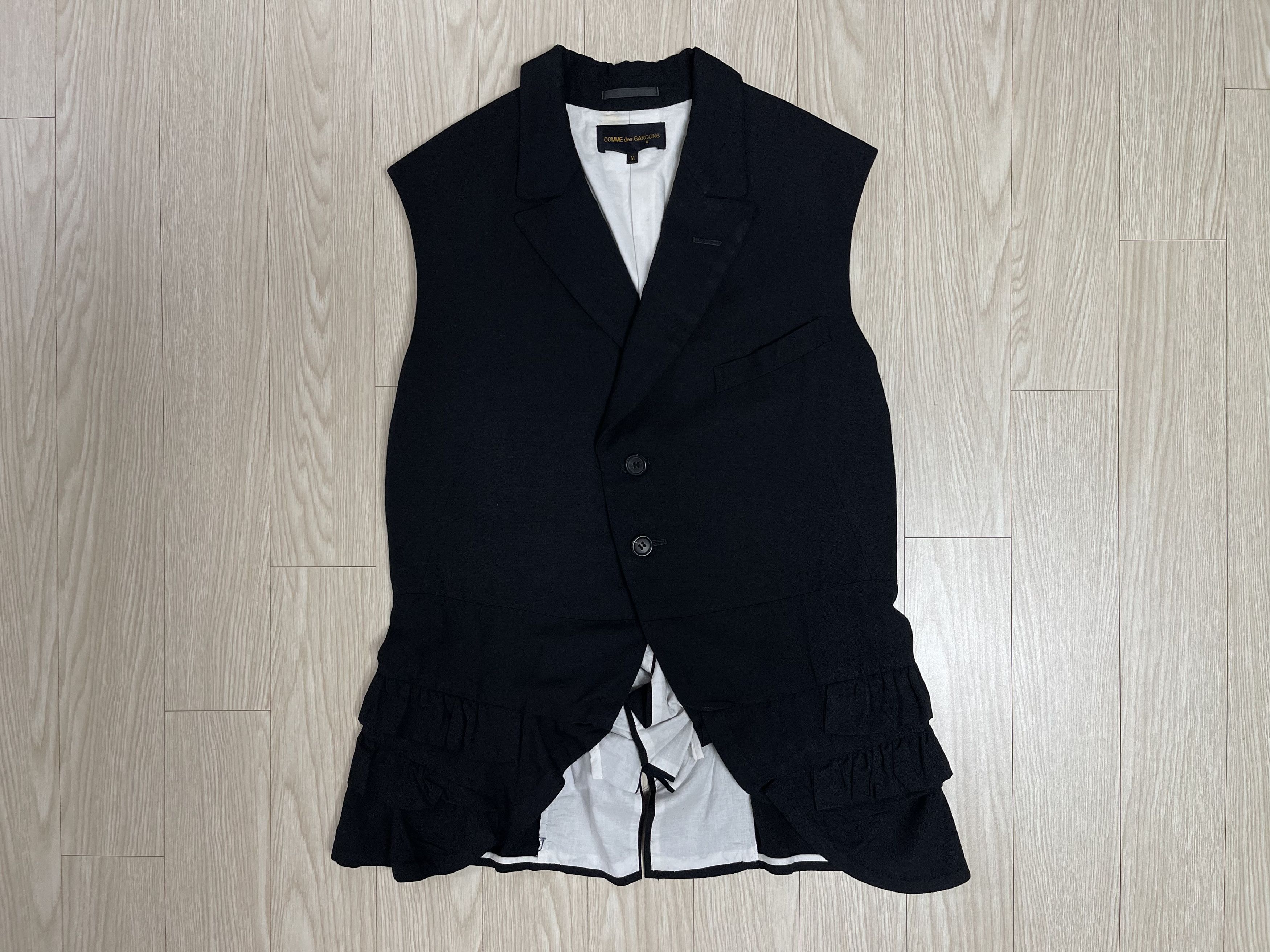 Comme des Garcons Comme des Garcons Frill Vest AD1994 Size M / US 6-8 / IT 42-44 - 1 Thumbnail