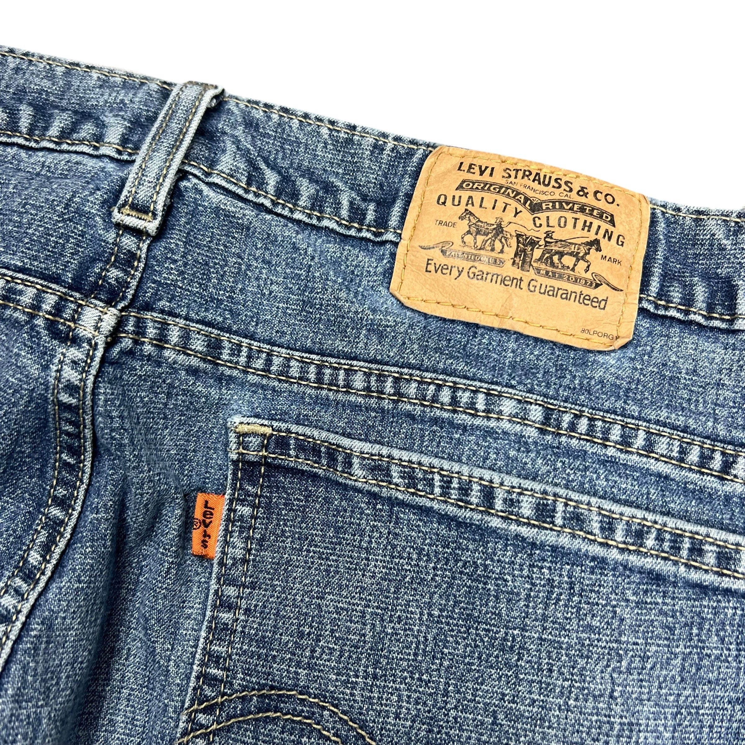 Levi's Vintage Clothing Levi's Orange Tab Faded Medium Wash Jeans - 34" Size US 34 / EU 50 - 6 Thumbnail