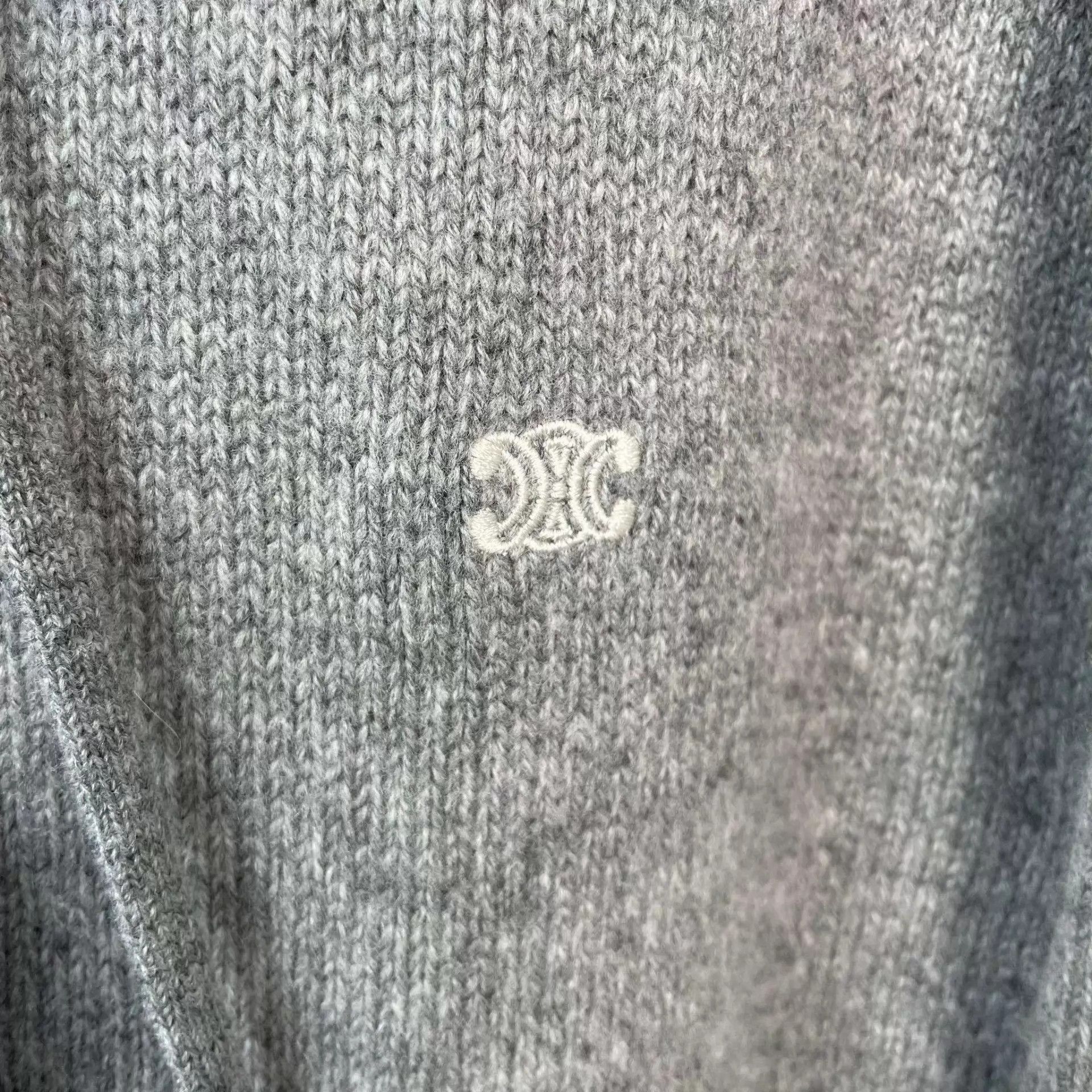 Celine Celine cashmere coat M gray 98 New Size M / US 6-8 / IT 42-44 - 8 Thumbnail