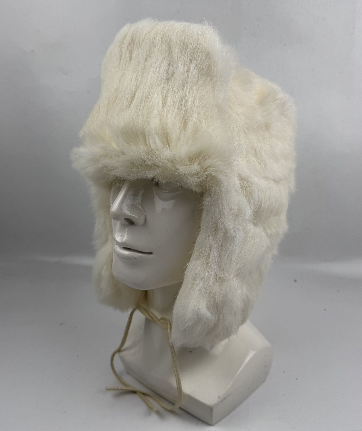 Japanese Brand made in turkey strenesse blue rabbit fur hat tc53 Size ONE SIZE - 1 Thumbnail