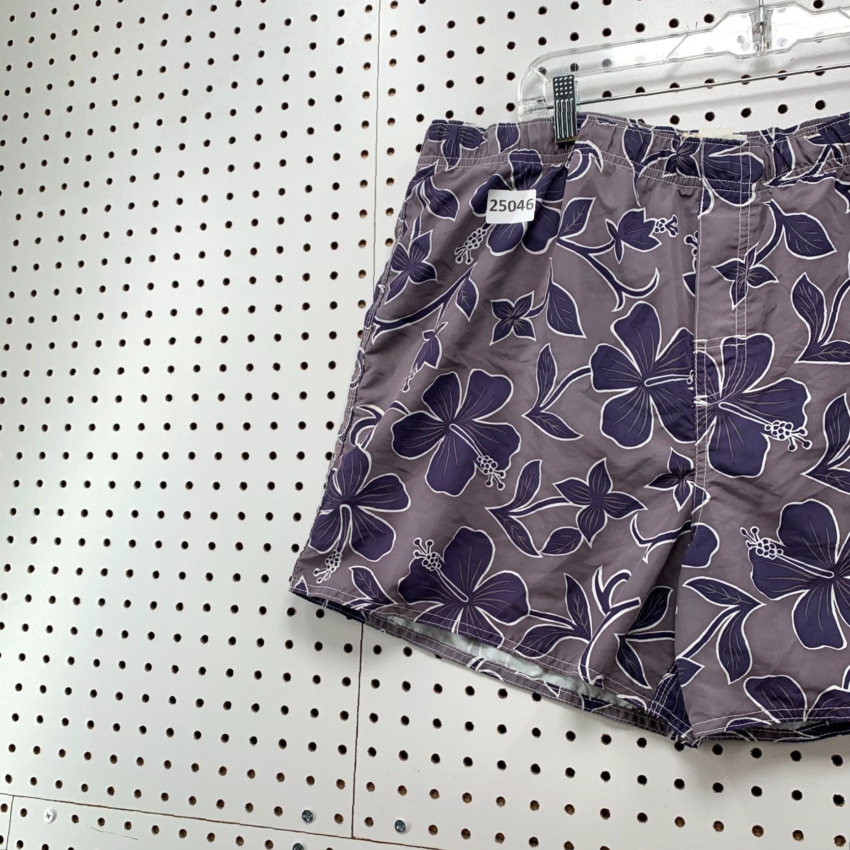Ron Jon Surf Shop VINTAGE Ron Jon Surf Shop Swim Trunks Blue Floral Graphic Men Large 37x4.5 Adult Large Blue Floral Trunks Mens Size US 33 - 3 Thumbnail