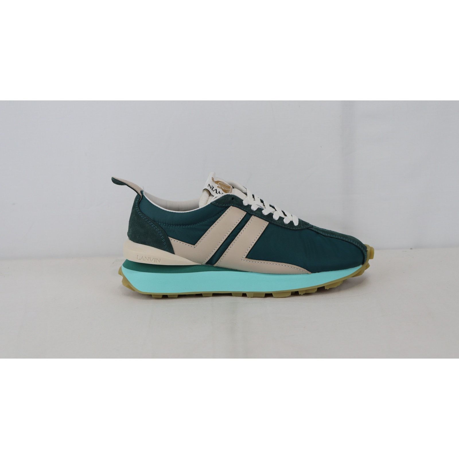 Lanvin o1rshd1 Bumpr Sneaker in Teal White Size US 8 / EU 41 - 5 Thumbnail