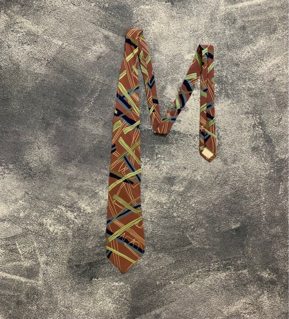 Issey Miyake Issey Miyake Tie vintage pattern Size ONE SIZE - 1 Thumbnail