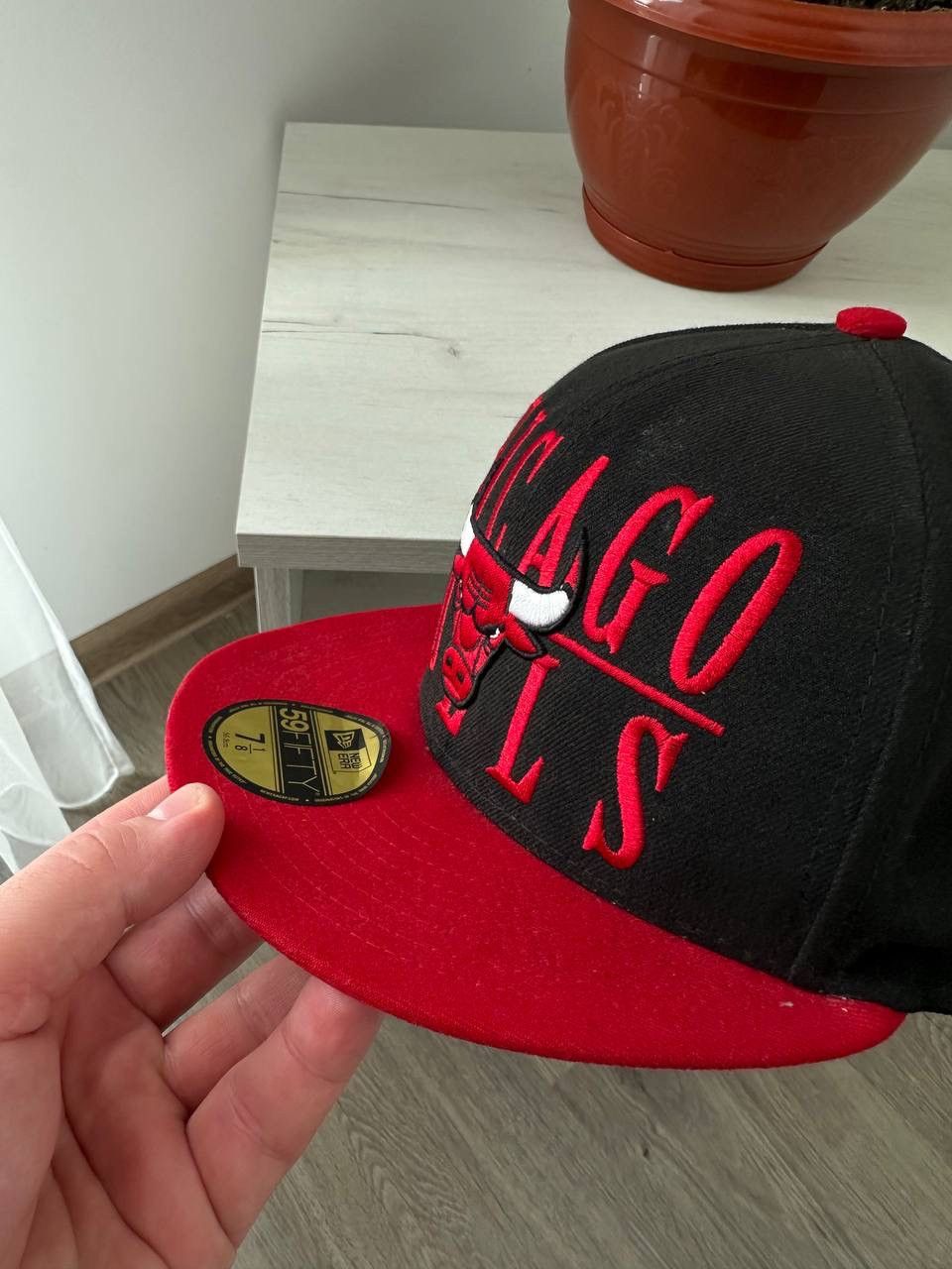 NBA × Vintage Vintage Chicago Bulls Red NBA Cap Size ONE SIZE - 12 Thumbnail