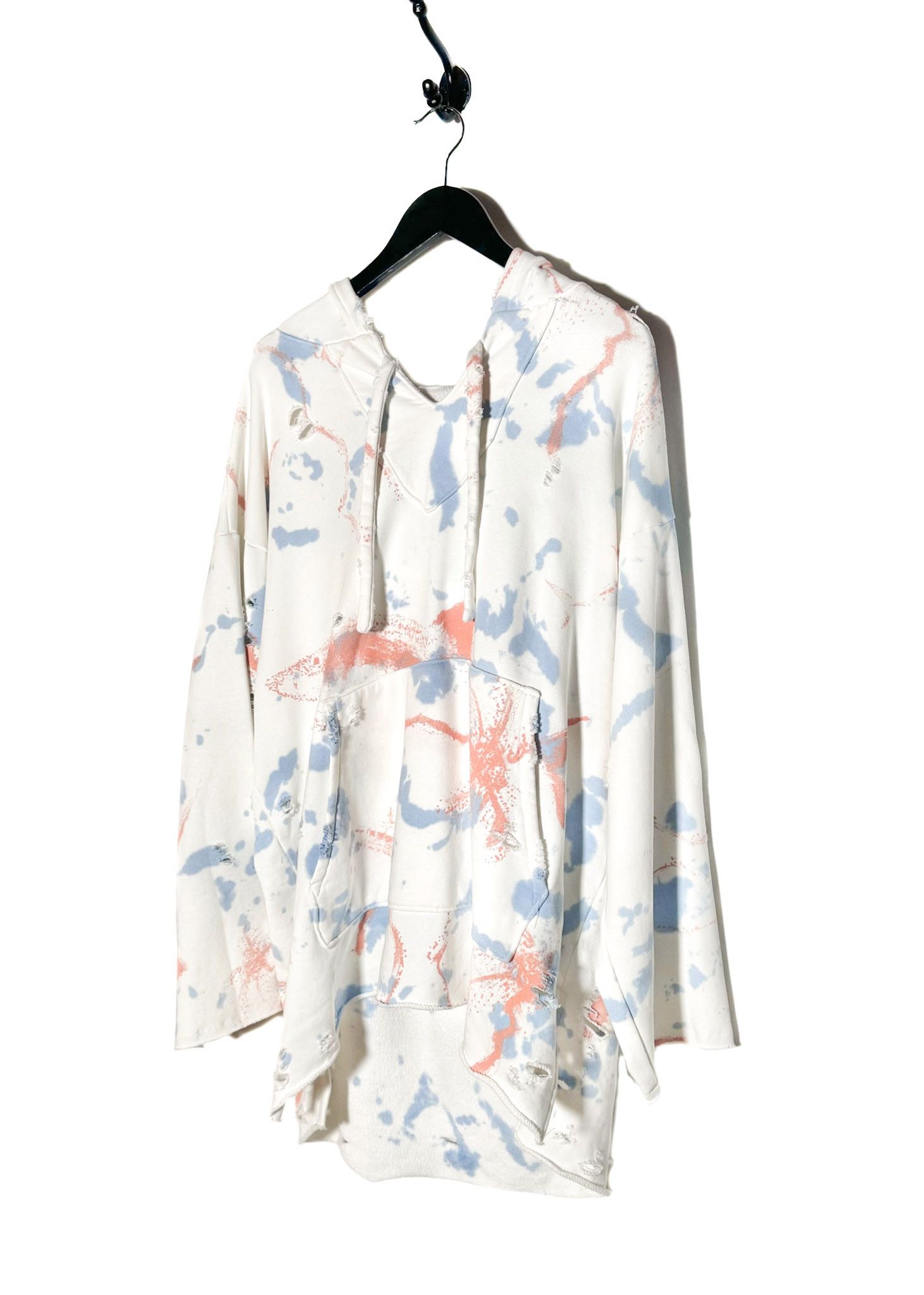 Alchemist Alchemist El Vedra 2018 White Tie Dye Distressed Hoodie Size US M / EU 48-50 / 2 - 3 Thumbnail