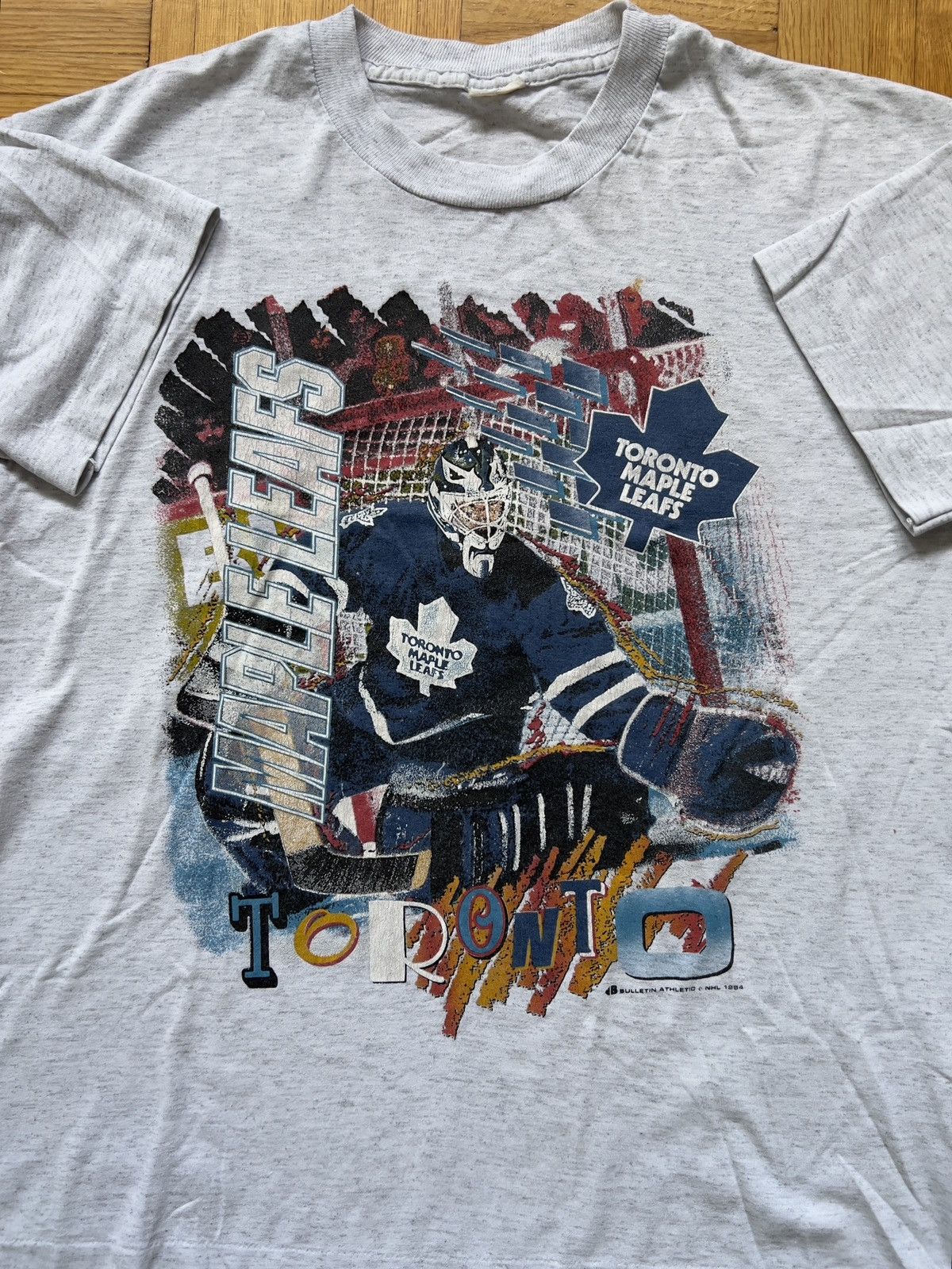NHL Tshirt NHL Toronto Maple Leafs 1994 Vintage License Size US S / EU 44-46 / 1 - 1 Thumbnail