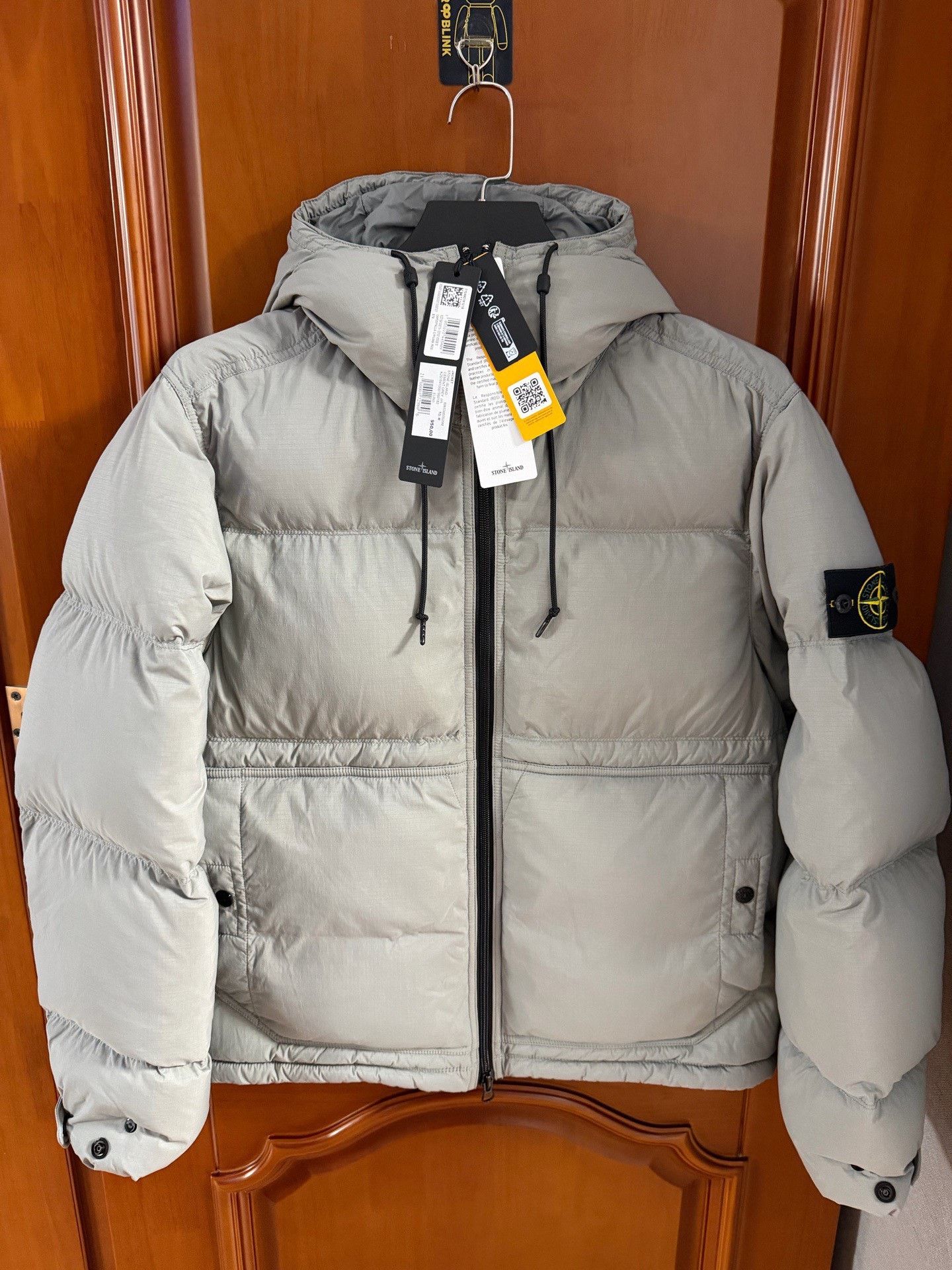 Stone Island Stone Island Nylon Down Gray Heavy Coat m Men Size US M / EU 48-50 / 2 - 1 Thumbnail