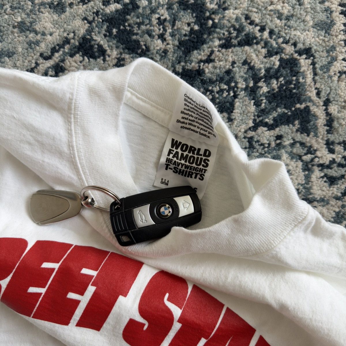 Vintage Virgil Abloh “STREET STAPLE” Streetwear Vintage Size US S / EU 44-46 / 1 - 4 Thumbnail