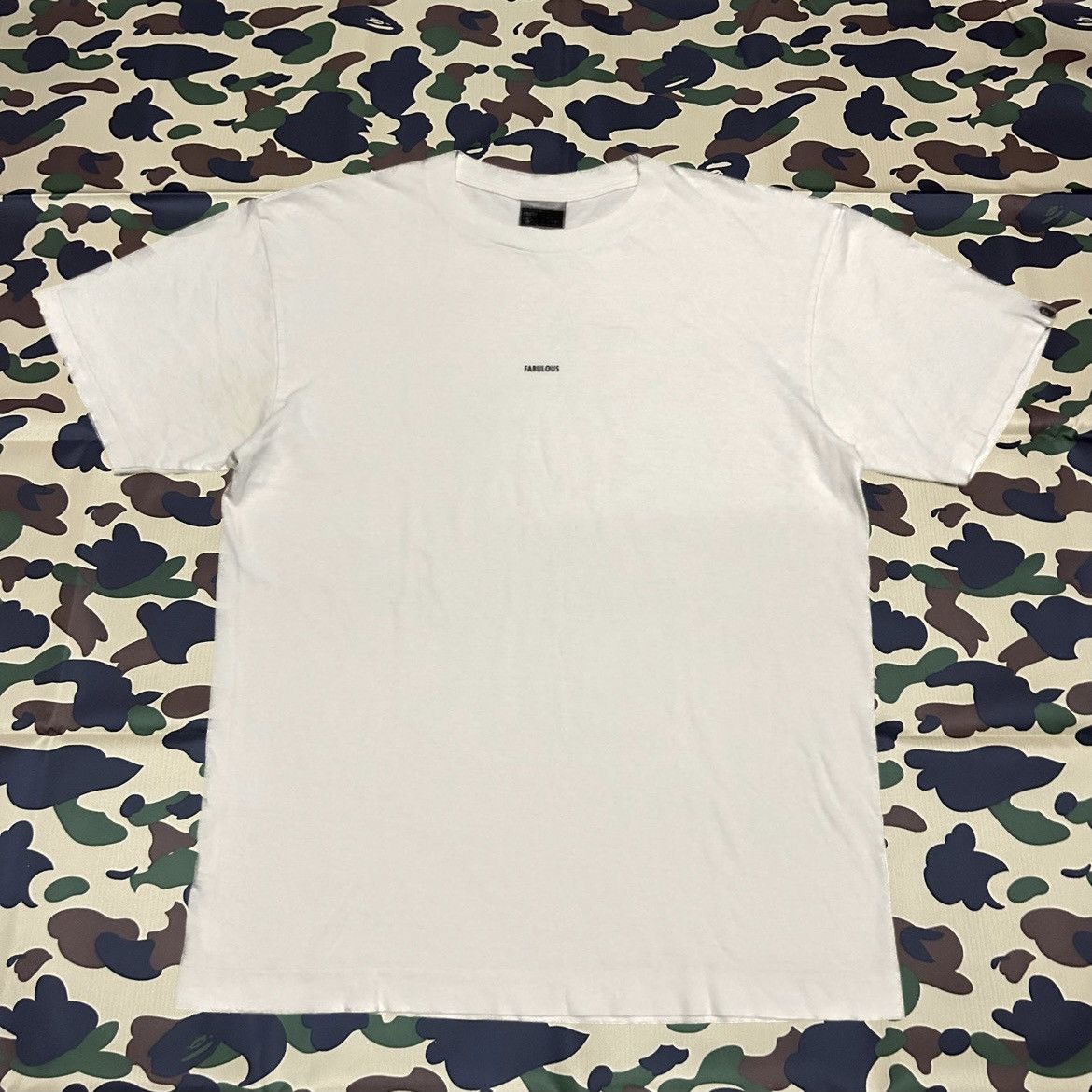 Bape Bape Plain Tee ‘Fabulous’ Spell Size US L / EU 52-54 / 3 - 1 Thumbnail