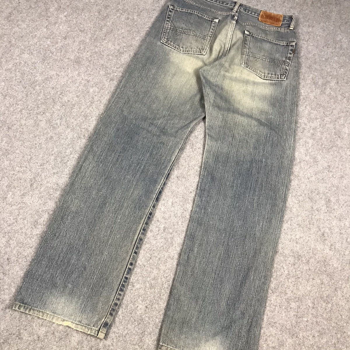 Japanese Brand BAGGY EDWIN SELVAGE DISTRESSED DENIM PANTS Size US 30 / EU 46 - 12 Thumbnail