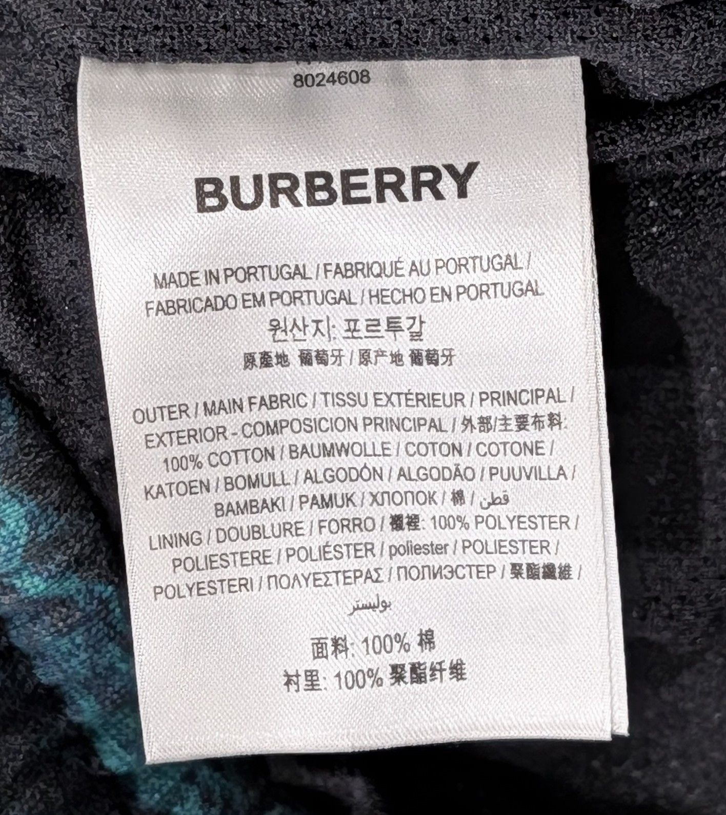 Burberry Burberry Sea Print Track Pants Deep Teal Small Size US 30 / EU 46 - 8 Thumbnail