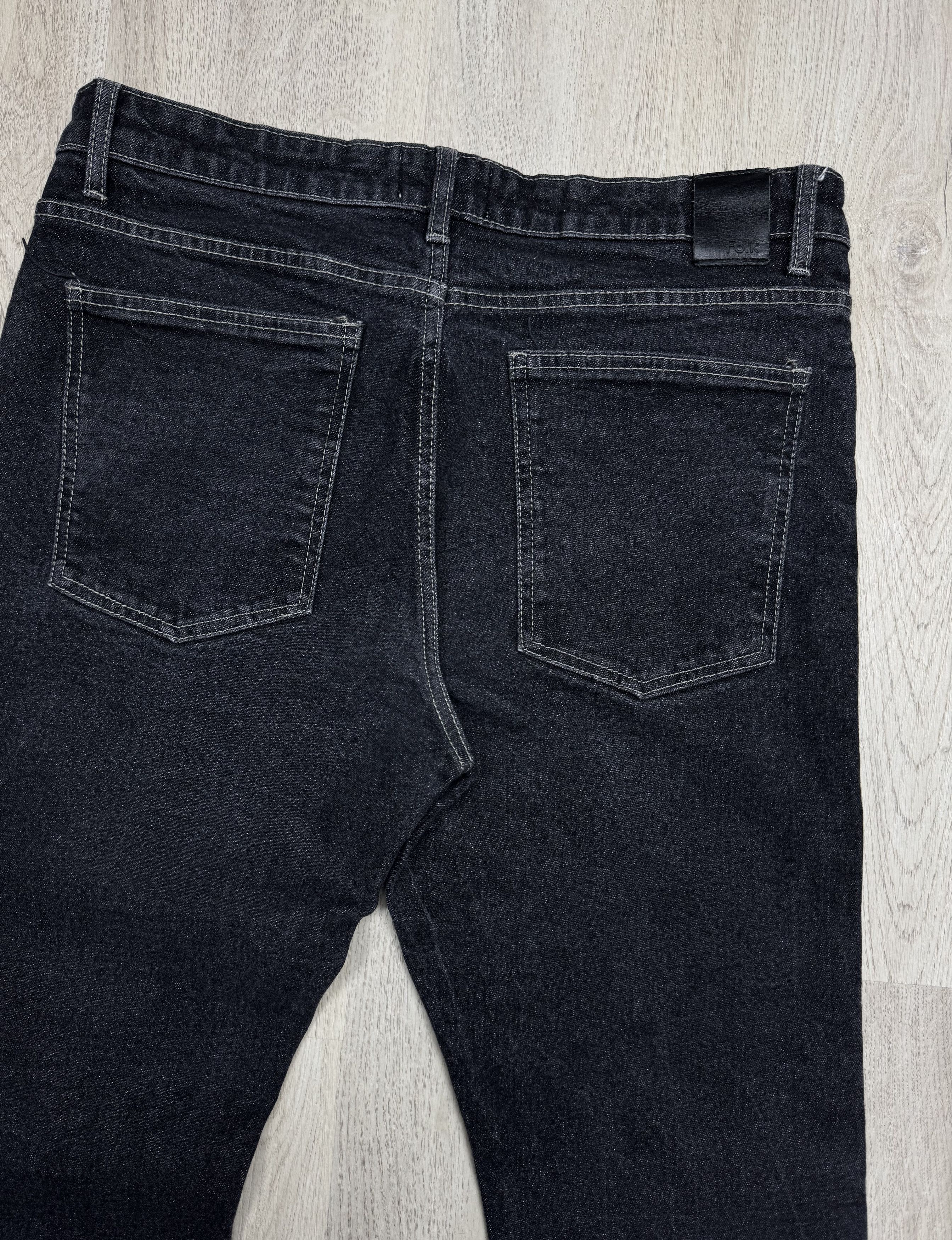 Folk Folk Mens Salvage Denim Pants Jeans Size US 38 / EU 54 - 7 Thumbnail