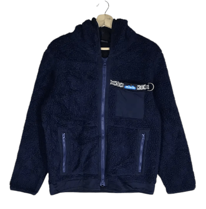 KAVU KAVU Seattle USA Fleece Sherpa Jacket Hoodies Size US S / EU 44-46 / 1 - 1 Thumbnail