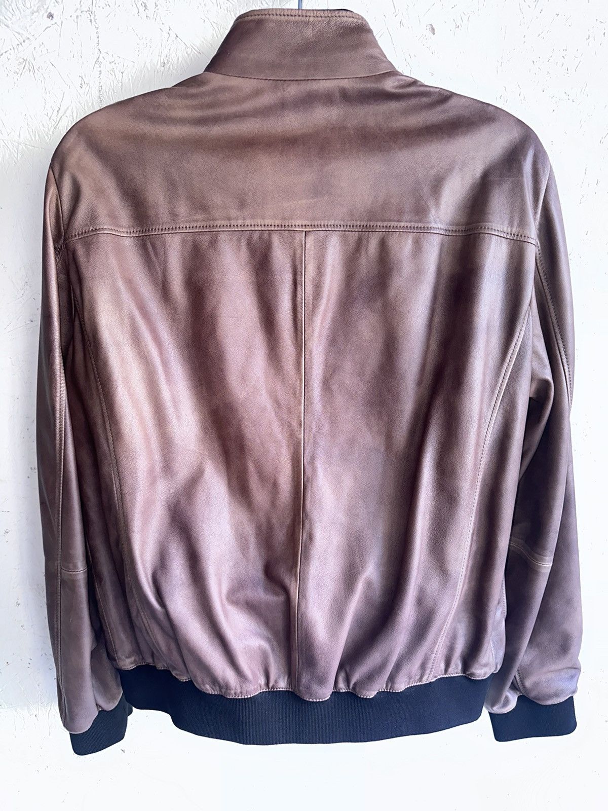 Hogan Hogan Leather Jacket Size US XXL / EU 58 / 5 - 9 Thumbnail