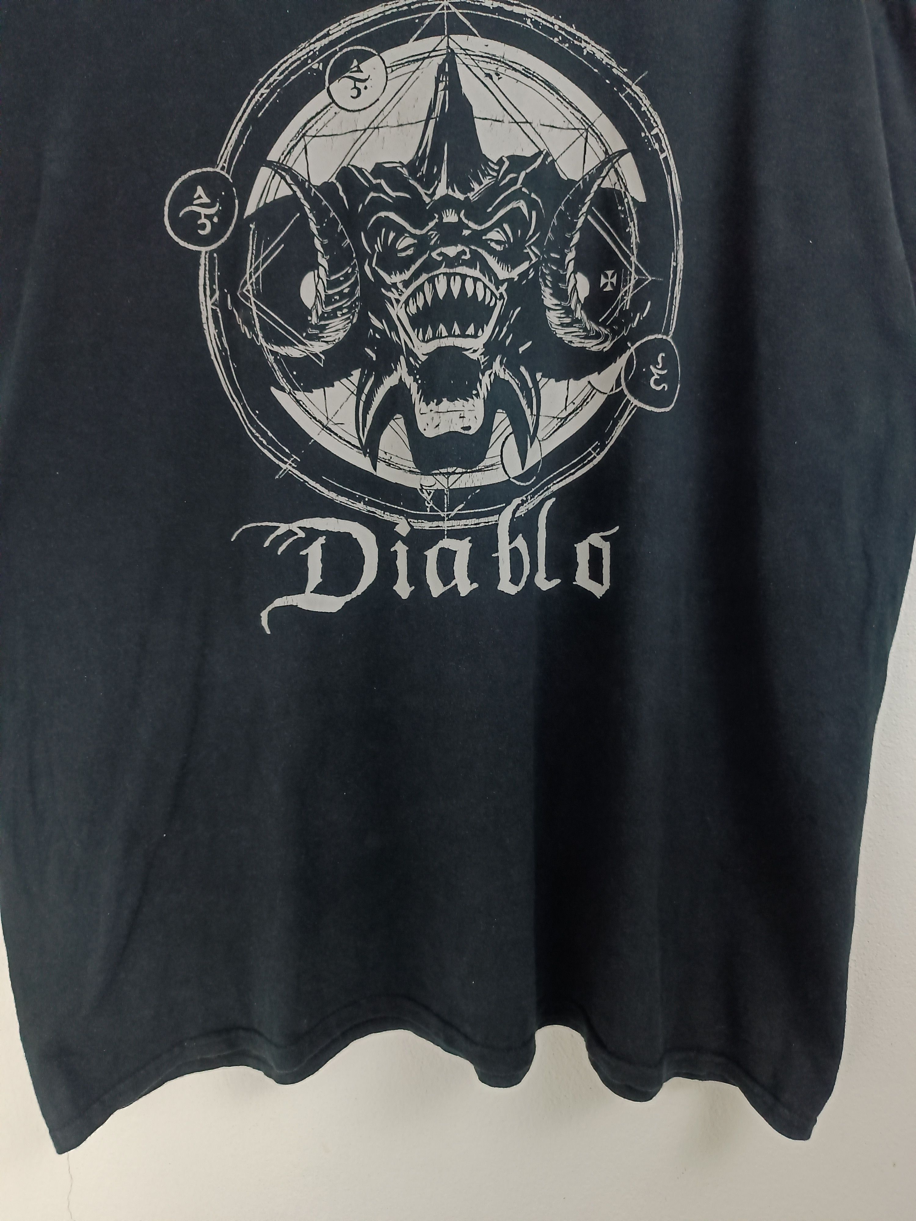 Microsoft VINTAGE DIABLO GAME BY BLIZZARD TEE CALL OF DUTY GOD OF WAR Size US XXL / EU 58 / 5 - 8 Thumbnail