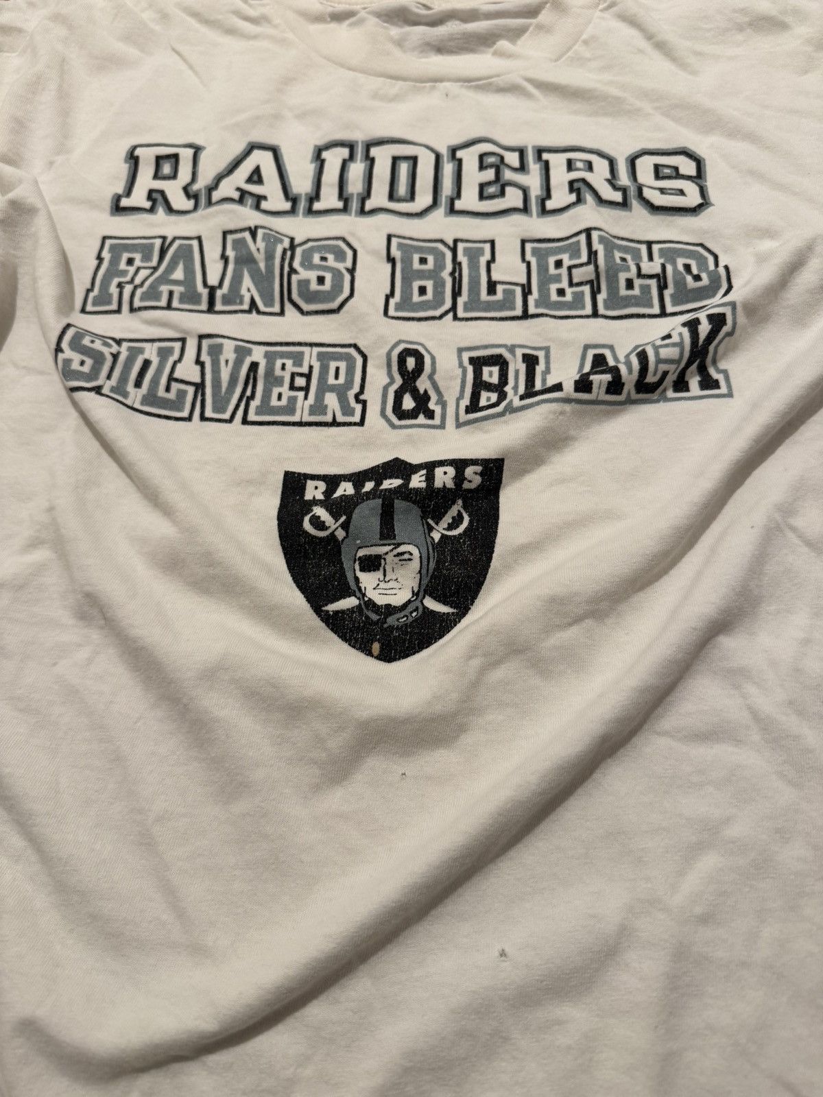 NFL × Reebok × Vintage Vintage Raiders Tee Size US XL / EU 56 / 4 - 3 Thumbnail
