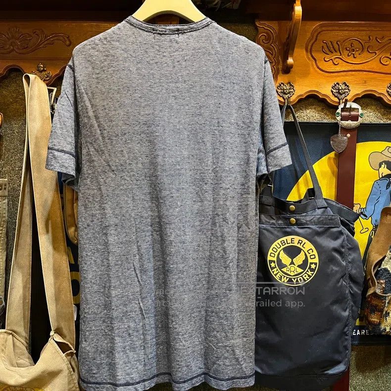 RRL Ralph Lauren RRL Ralph Lauren Short Sleeve T-Shirt Size US XL / EU 56 / 4 - 2 Thumbnail