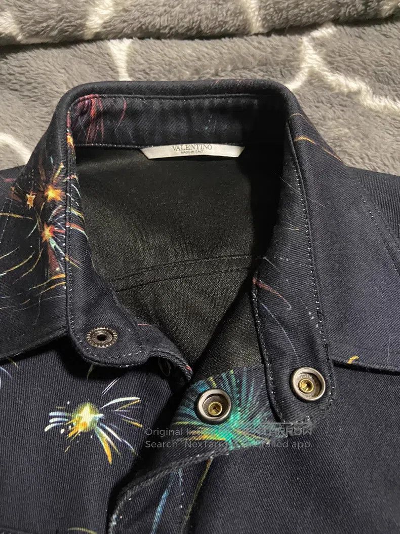 Valentino Valentino Classic fireworks printed jacket Size US M / EU 48-50 / 2 - 2 Thumbnail