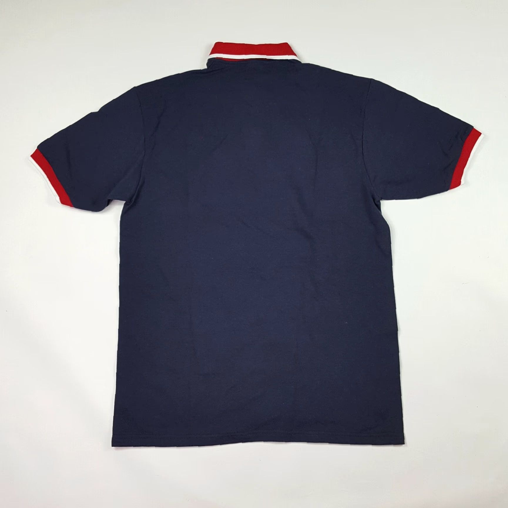 Hanes VINTAGE Hanes Navy Blue Polo Shirt Men M Short Sleeve 90s Casual Retro Size US M / EU 48-50 / 2 - 4 Thumbnail