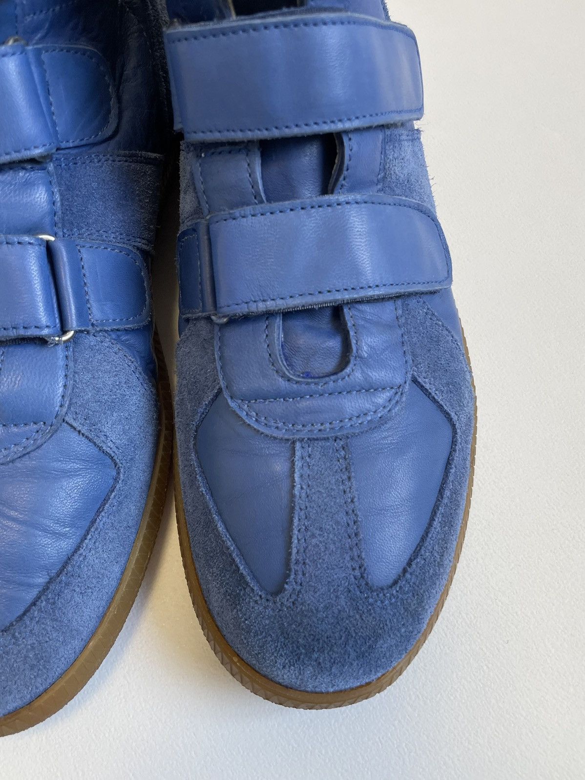 Maison Margiela Royal Blue Velcro GAT Sneakers Size US 8 / EU 41 - 7 Thumbnail