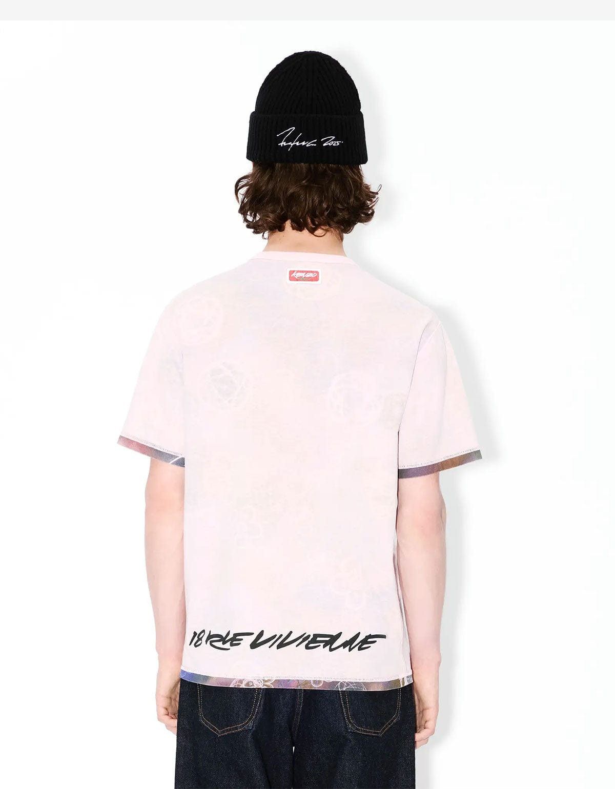 Kenzo Kenzo x Futura 2000 Pink Reversible T-Shirt Size US XL / EU 56 / 4 - 6 Thumbnail