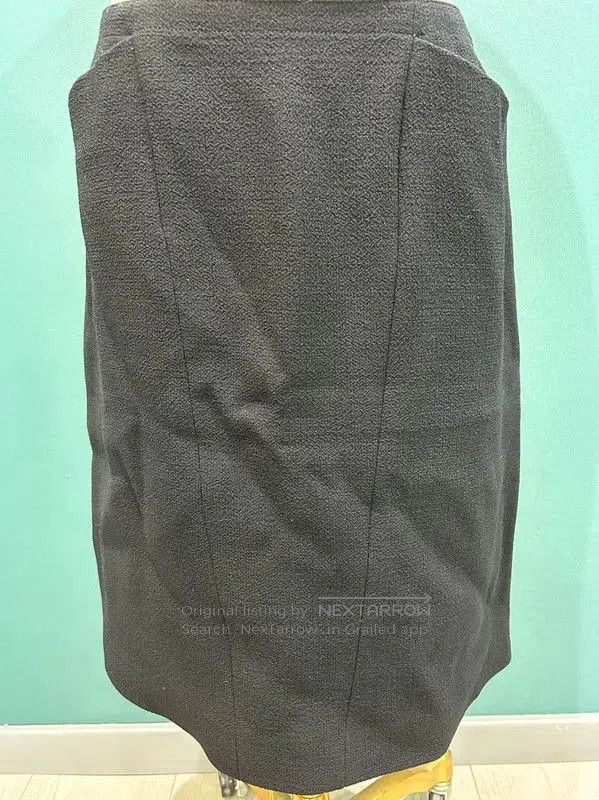 Chanel Chanel Black Mid-Length Logo Trench Coat . Size M / US 6-8 / IT 42-44 - 7 Thumbnail