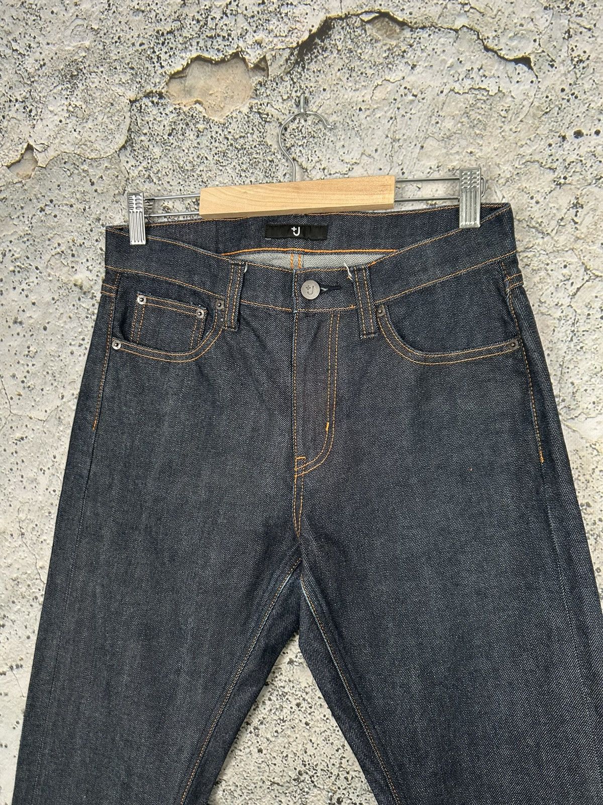 Jil Sander × Uniqlo Uniqlo +J Jil Sander Japanese Selvedge Denim Designer Rare Size US 27 - 3 Thumbnail