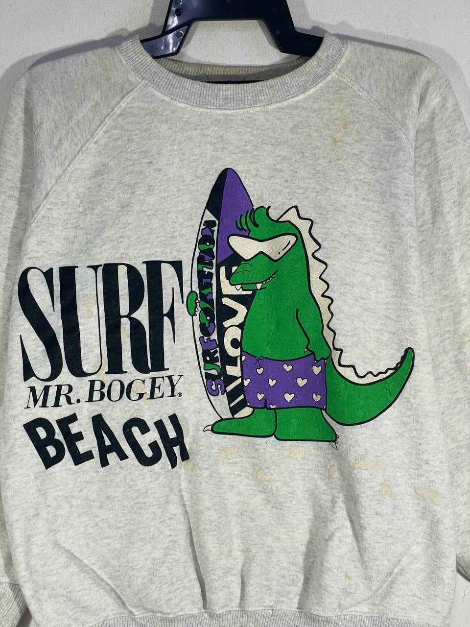 Other Vintage 90s mr boogey surfing surf beach sweatshirt size L Size US L / EU 52-54 / 3 - 4 Thumbnail