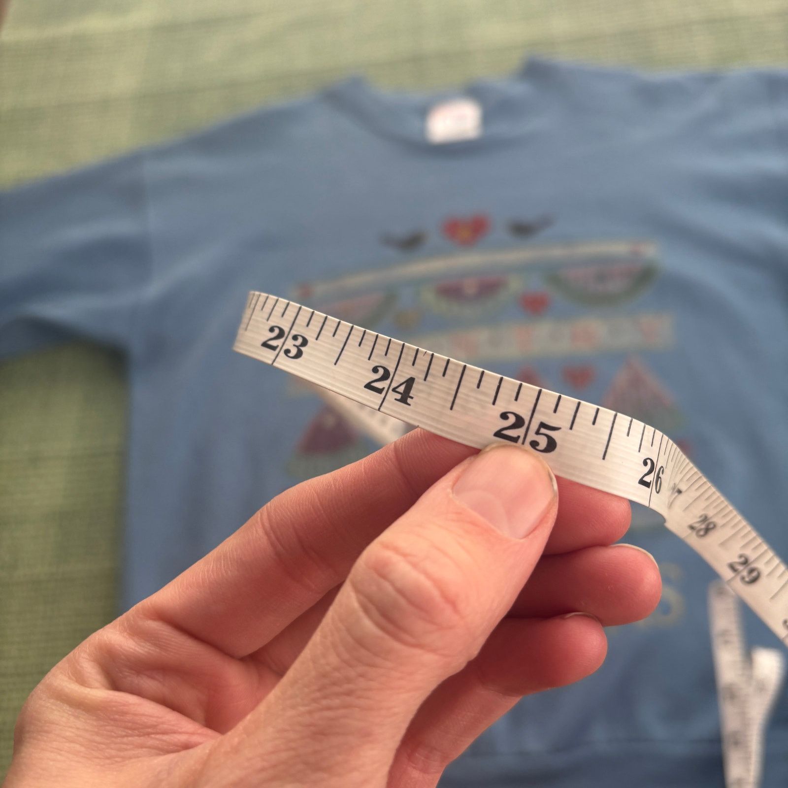 Hanes Vintage Arkansas cottagecore light blue grandma sweatshirt Size M / US 6-8 / IT 42-44 - 8 Thumbnail