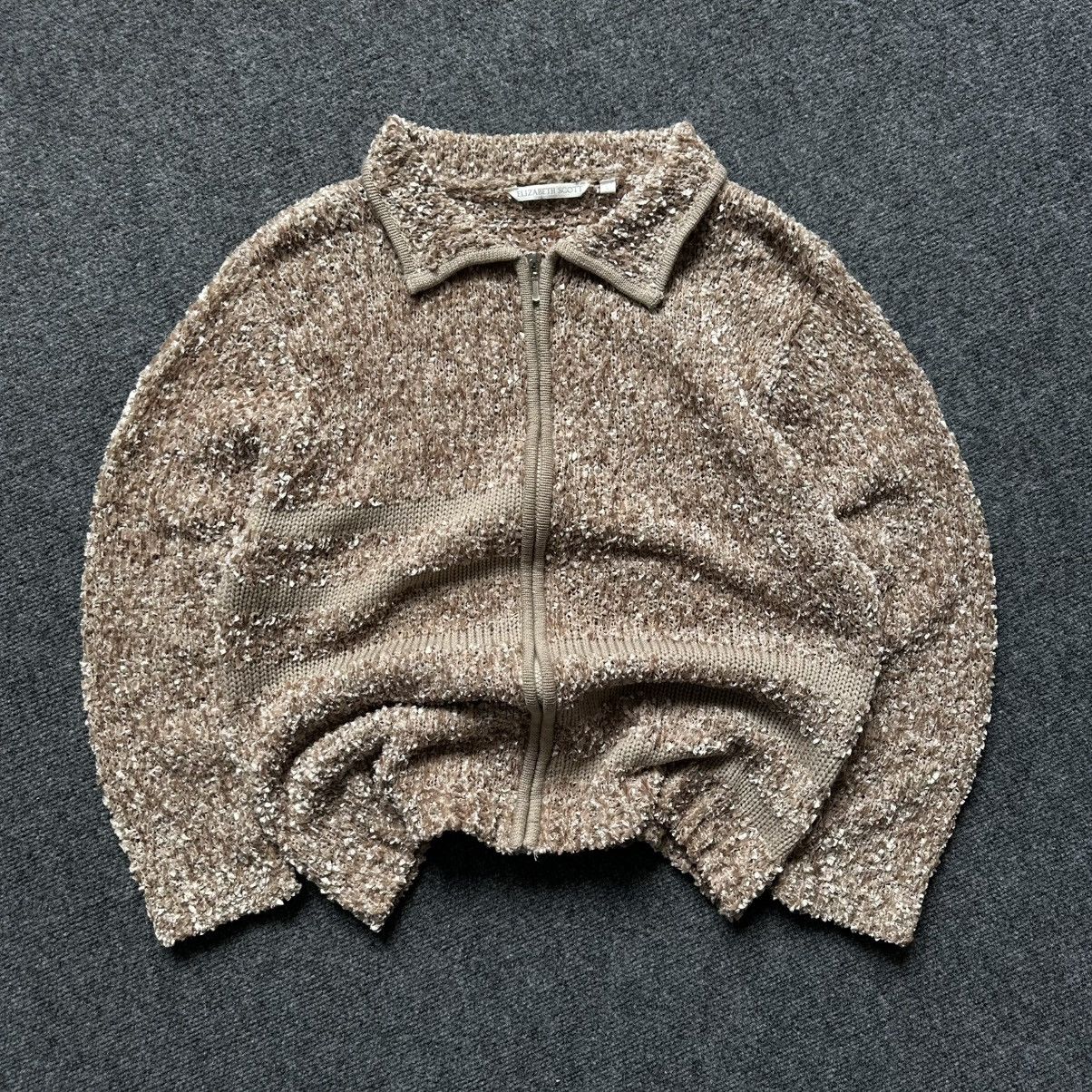 Elizabeth and James VTG Women’s Polyester Zip Sweater Elizabeth Scott Size L Size L / US 10 / IT 46 - 5 Thumbnail