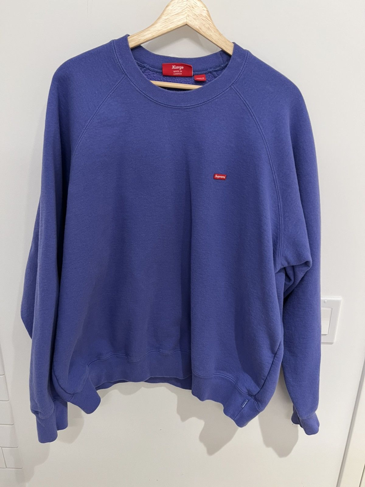 24SS Supreme Crewneck Violet XL