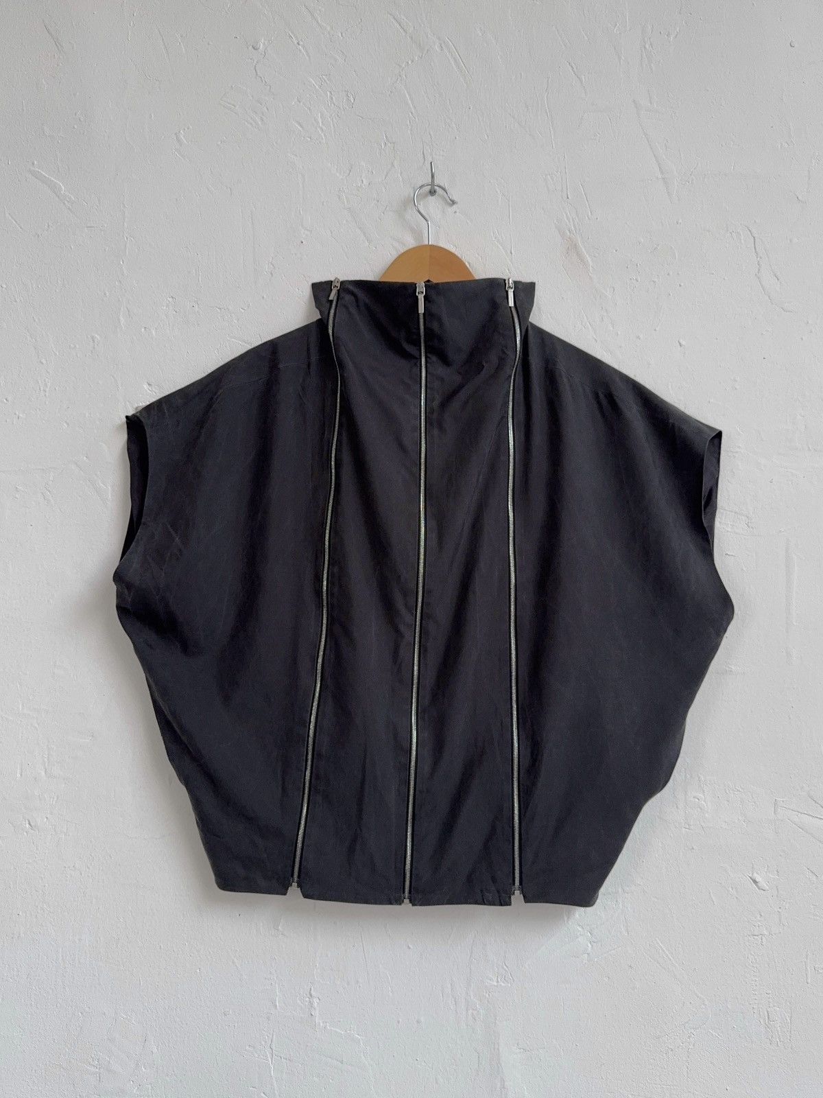 Jil Sander Jil Sander Acid Avant-garde Zip Vest Oversize Size M / US 6-8 / IT 42-44 - 2 Thumbnail