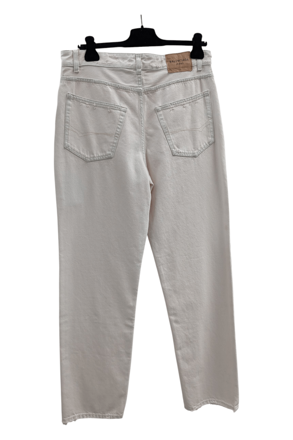 Balenciaga White recycled Balenciaga jeans Size US 33 - 2 Thumbnail