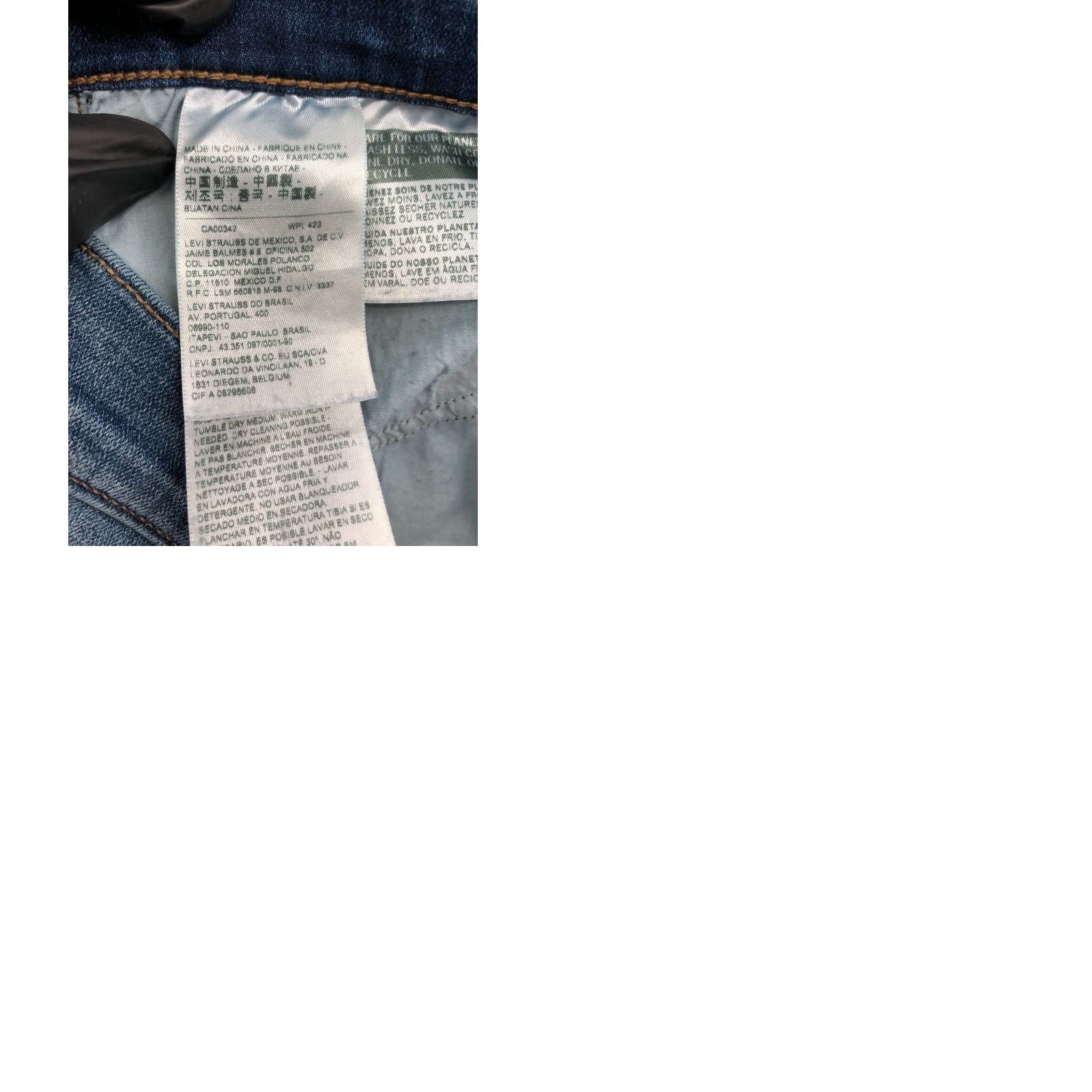 Levi's Levi's 505 Jeans Size 32 Womens Mid Rise Medium Wash Blue Denim Straight Regular Size 24" / US 00 / IT 34 - 9 Thumbnail
