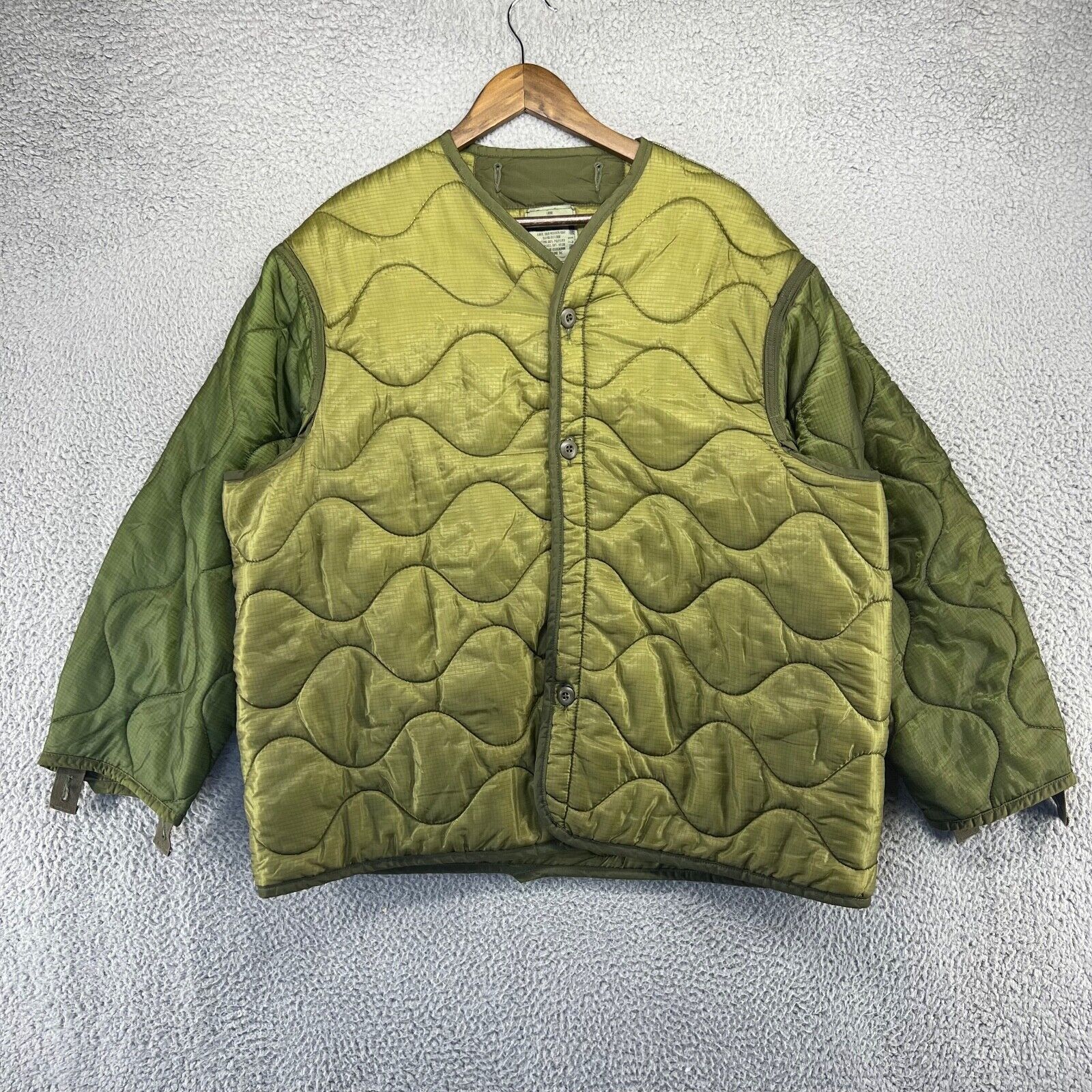 Vintage Vintage Military Jacket Green Liner Size US L / EU 52-54 / 3 - 1 Thumbnail