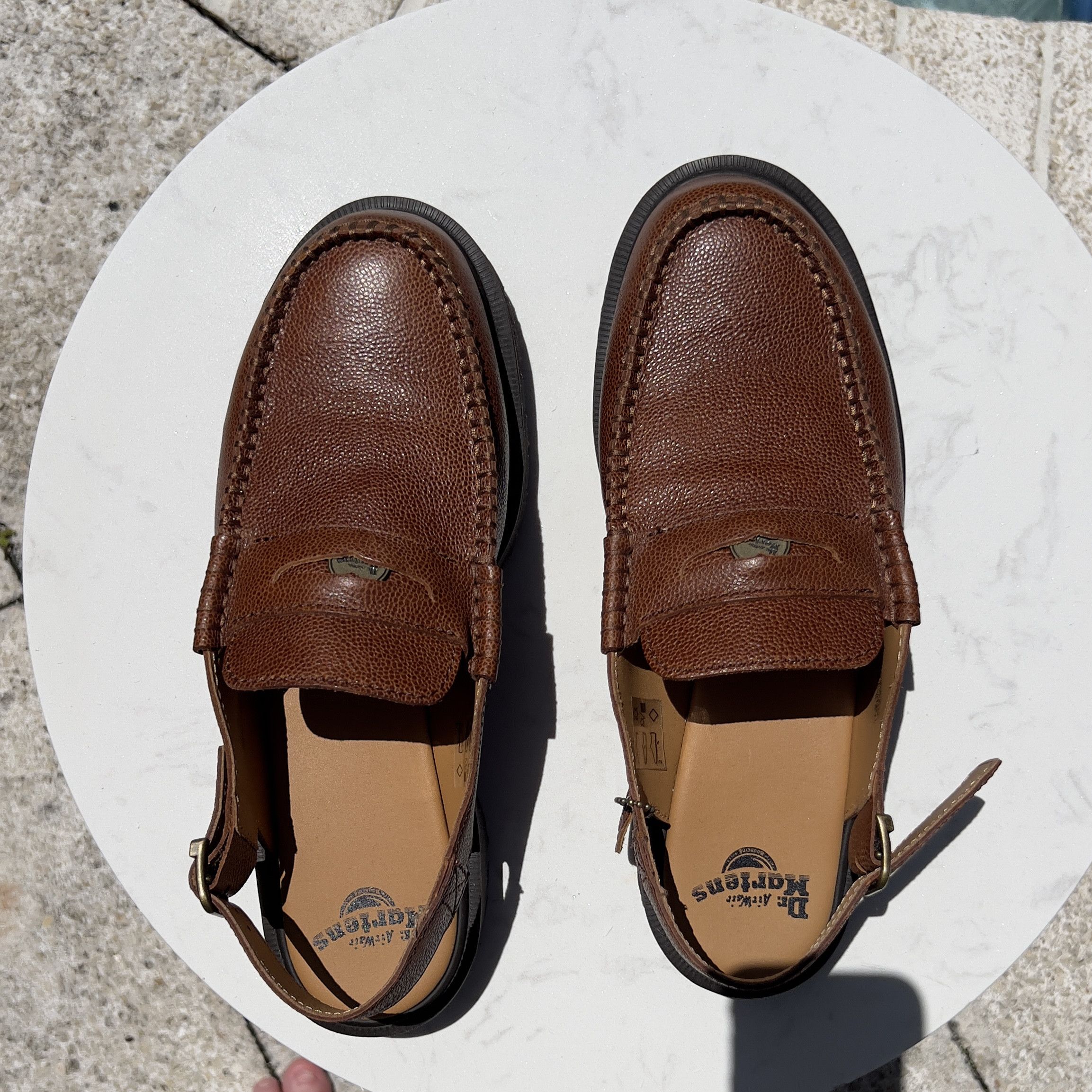 Dr. Martens Dr. Martens Penton Tan Slingback Loafers Size US 11 / EU 44 - 4 Thumbnail