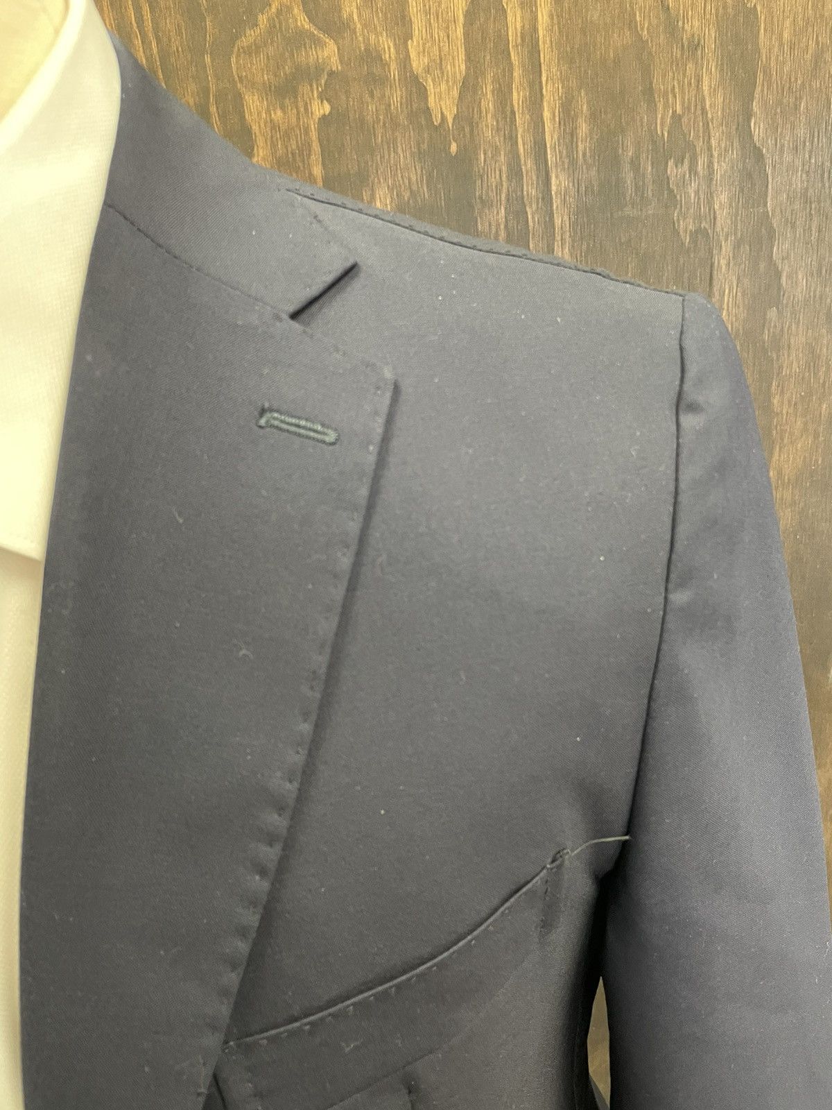 Eleventy Eleventy Milano Tick Pock Thread Jacket Size 42R - 3 Thumbnail