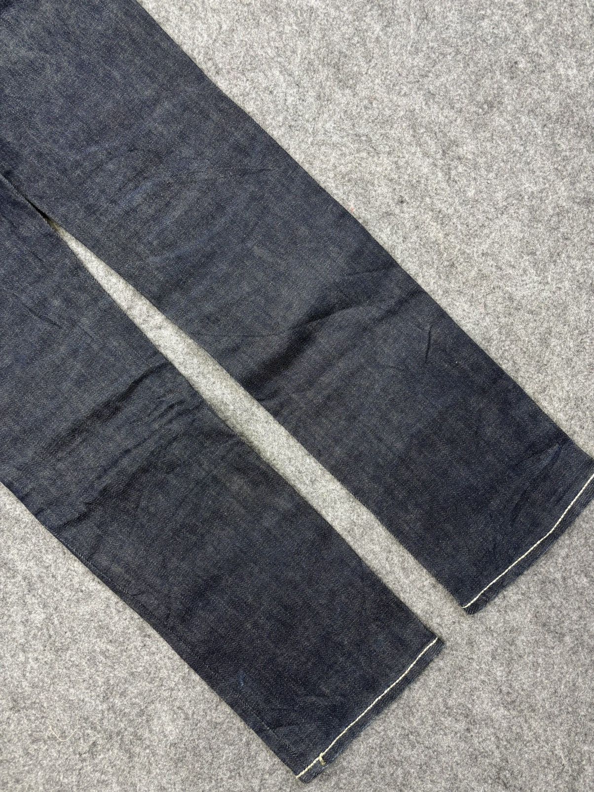 Japanese Brand PHENOMENON Tokyo Japanese Designer Skinny 10Oz Denim F751 Size US 29 - 11 Thumbnail
