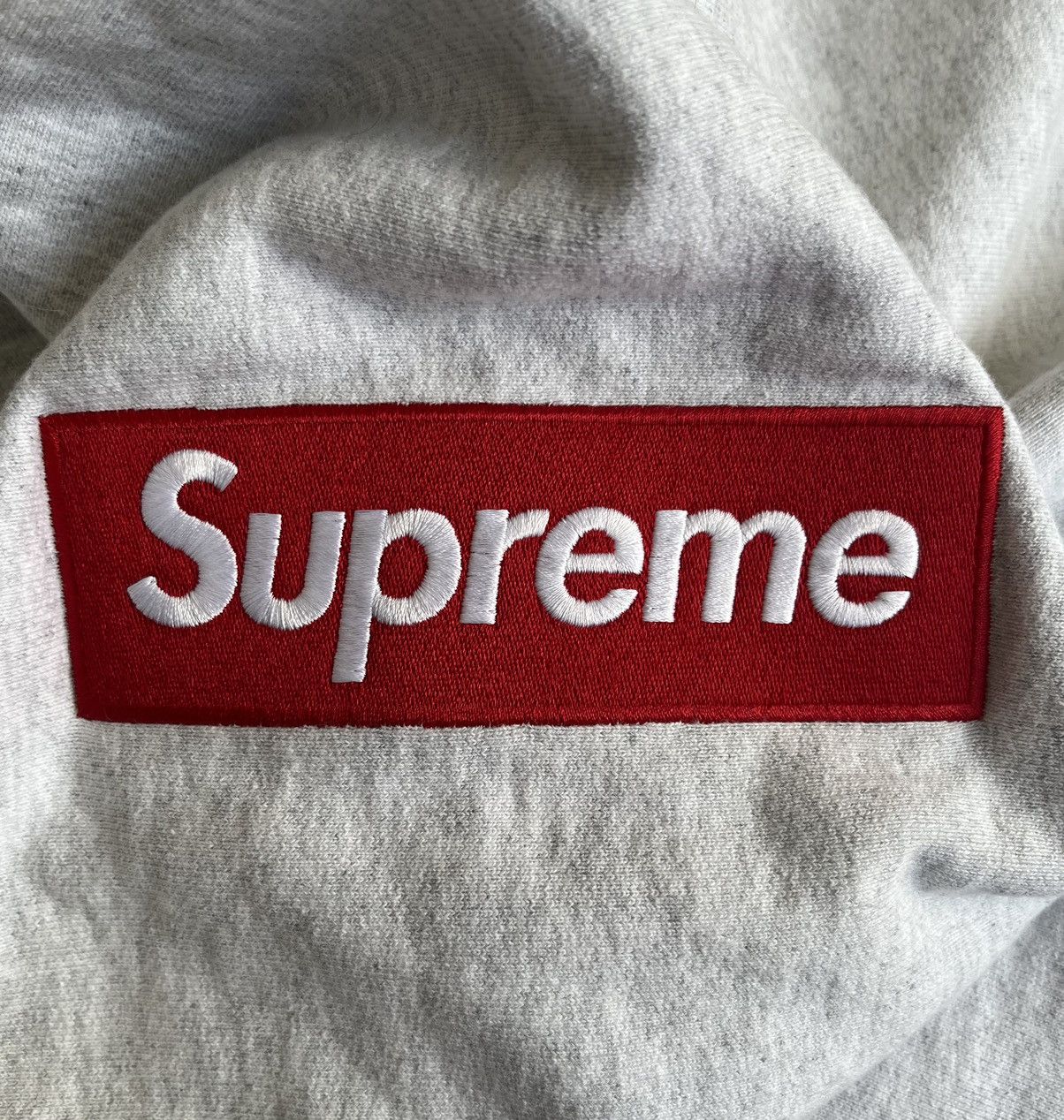 Supreme Supreme Box Logo Sweatshirt FW18 Ash Grey Size XL Size US XL / EU 56 / 4 - 3 Thumbnail