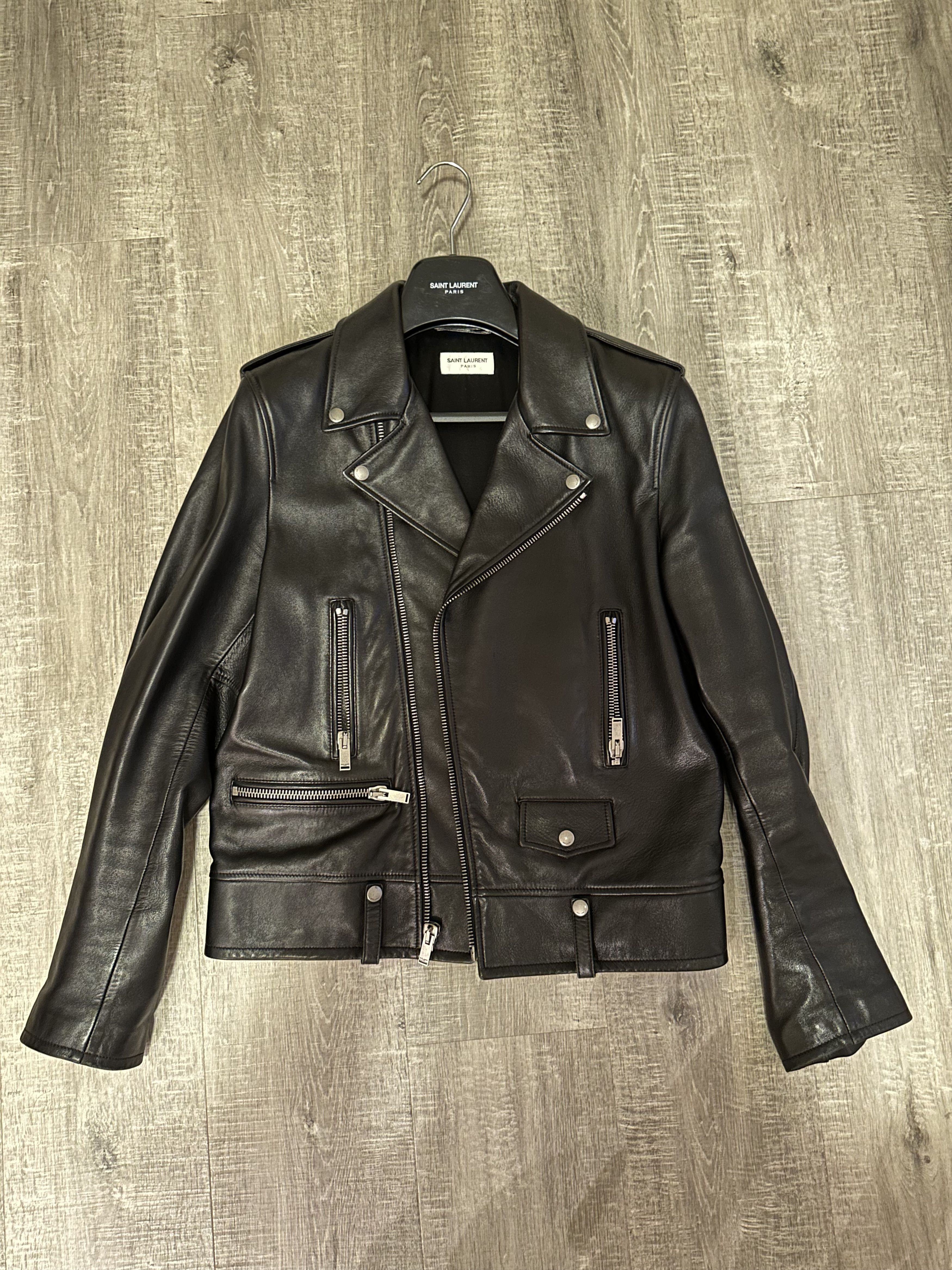 Saint Laurent Paris Saint Laurent classic leather jacket Size US M / EU 48-50 / 2 - 1 Thumbnail