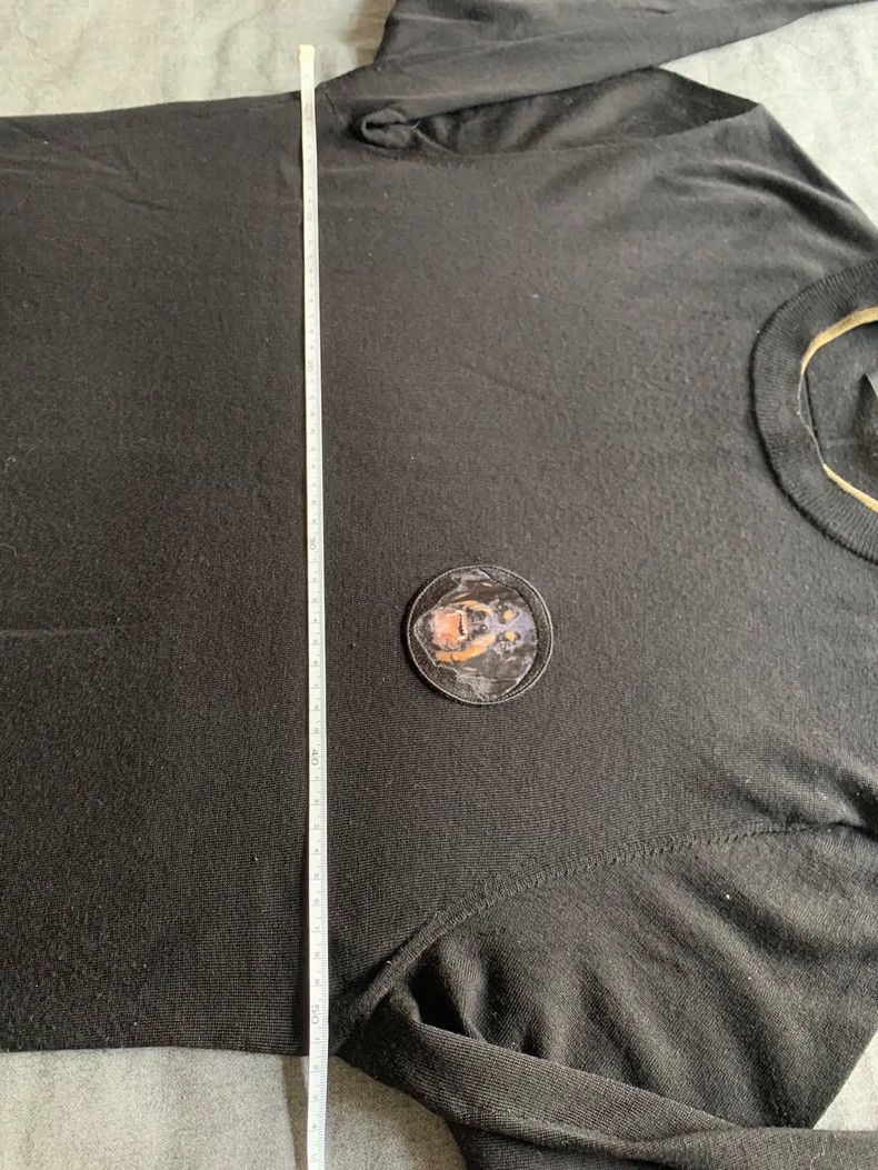 Givenchy Givenchy SizeOS Dog head round label sweater Size US M / EU 48-50 / 2 - 5 Thumbnail