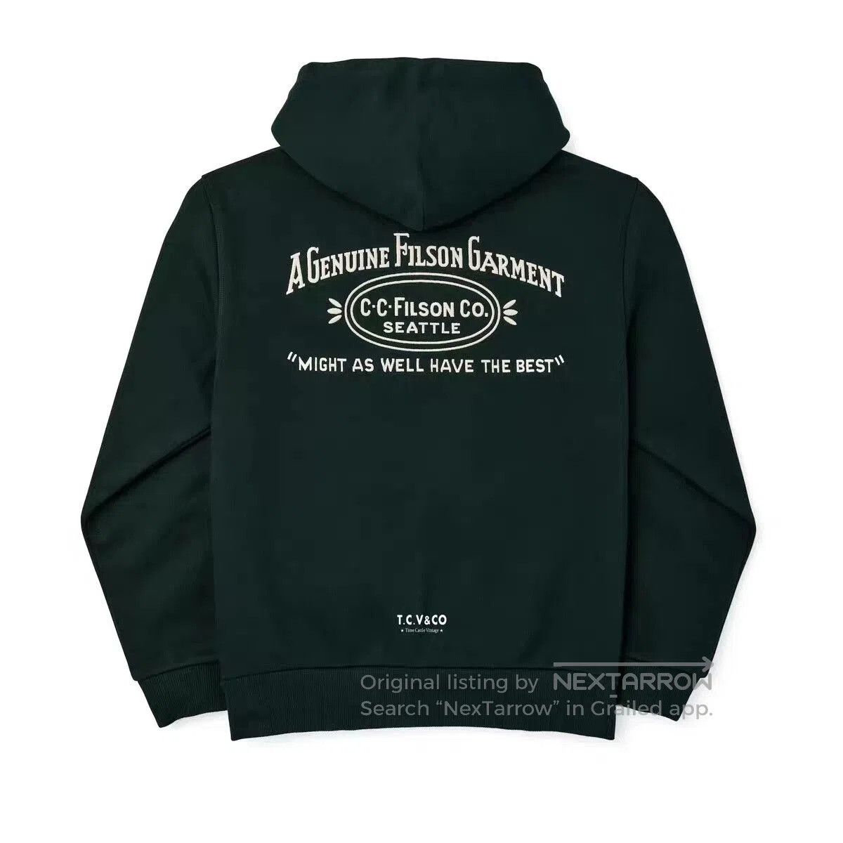 Filson Filson Prospector Embroidered Heavy Hoodie. Size US M / EU 48-50 / 2 - 1 Thumbnail