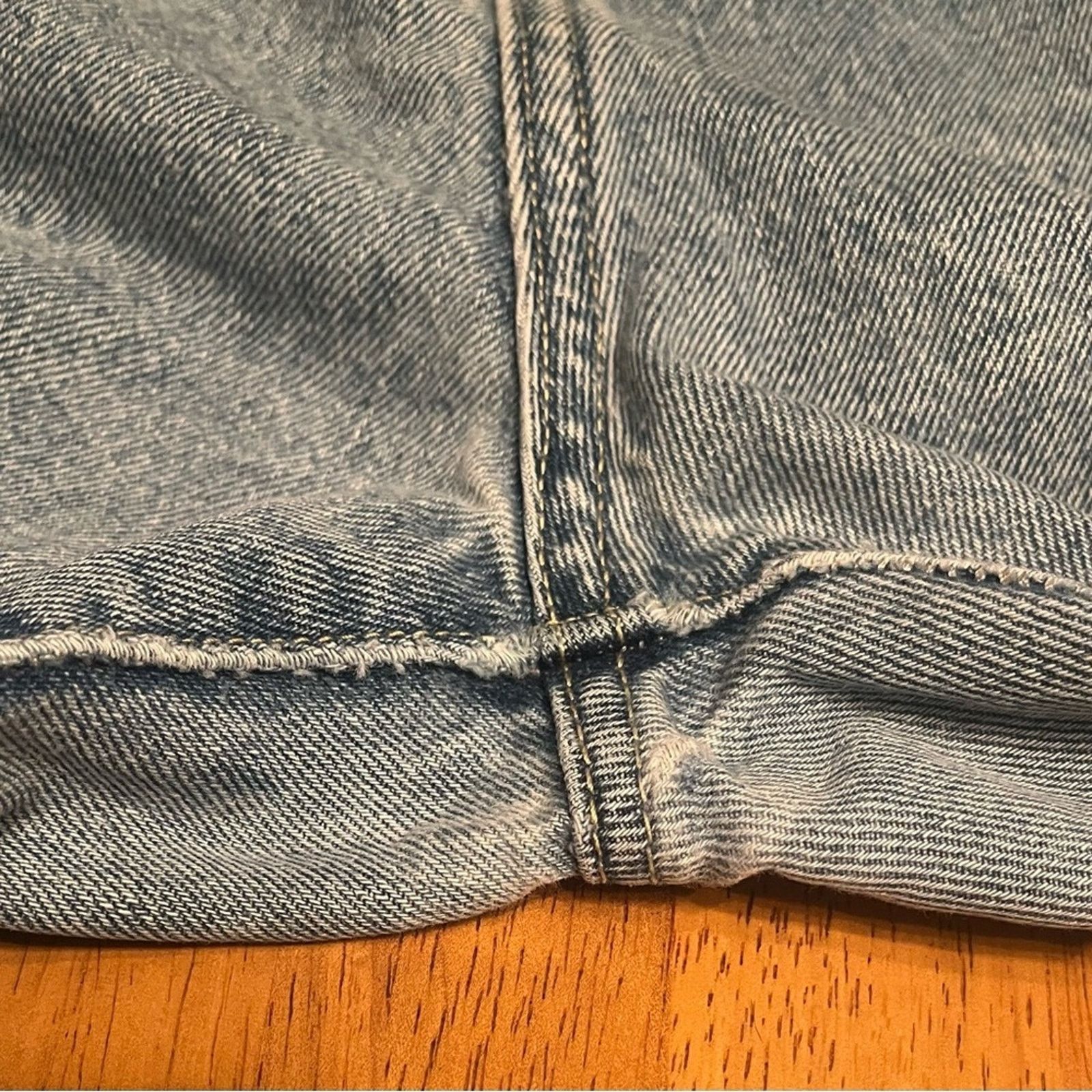 The Unbranded Brand Pretty Little Thing denim straight leg, size 8 Size 30" / US 8 / IT 44 - 4 Thumbnail
