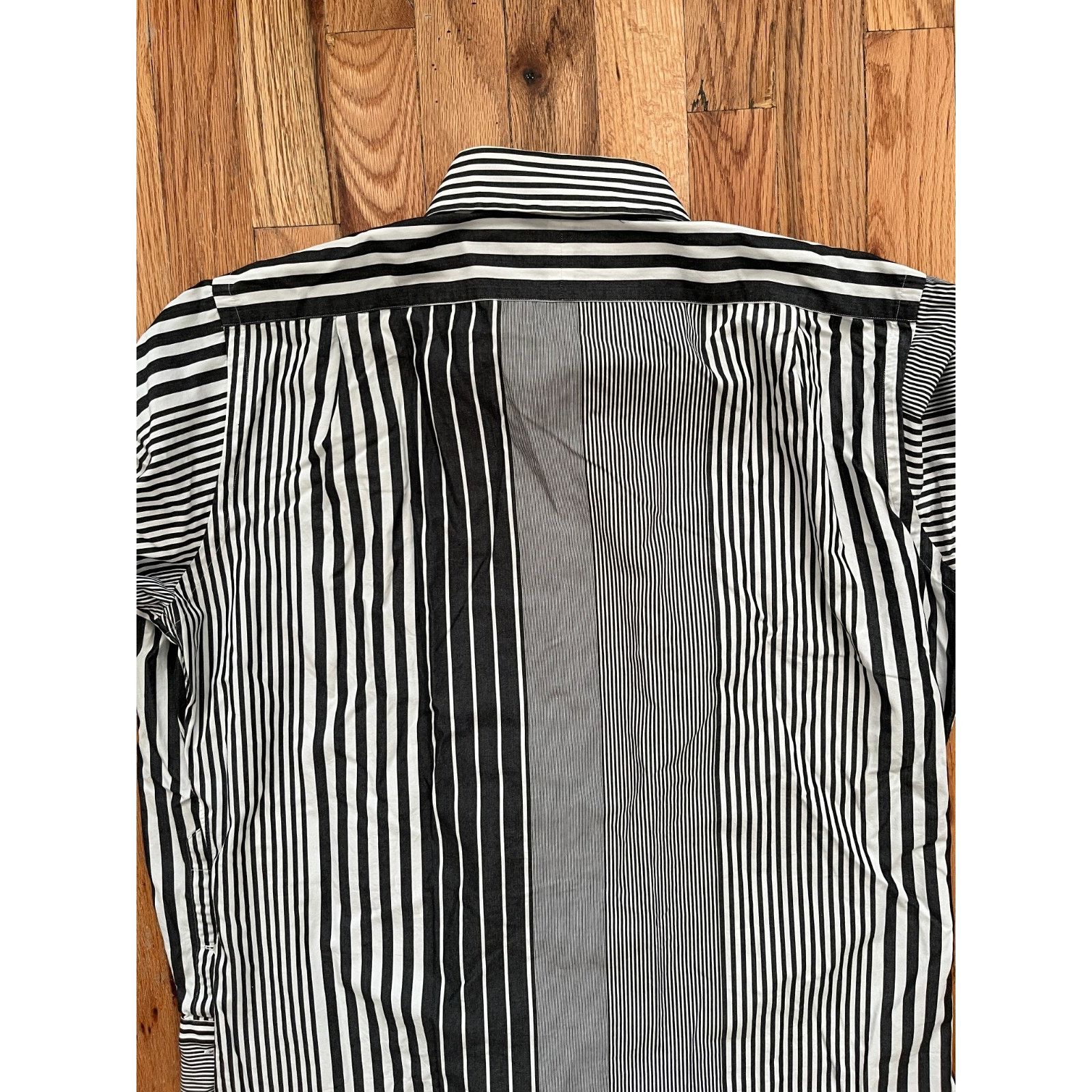 Ralph Lauren Polo Ralph Lauren multi black white striped shirt. M 15.5 Size US M / EU 48-50 / 2 - 3 Thumbnail