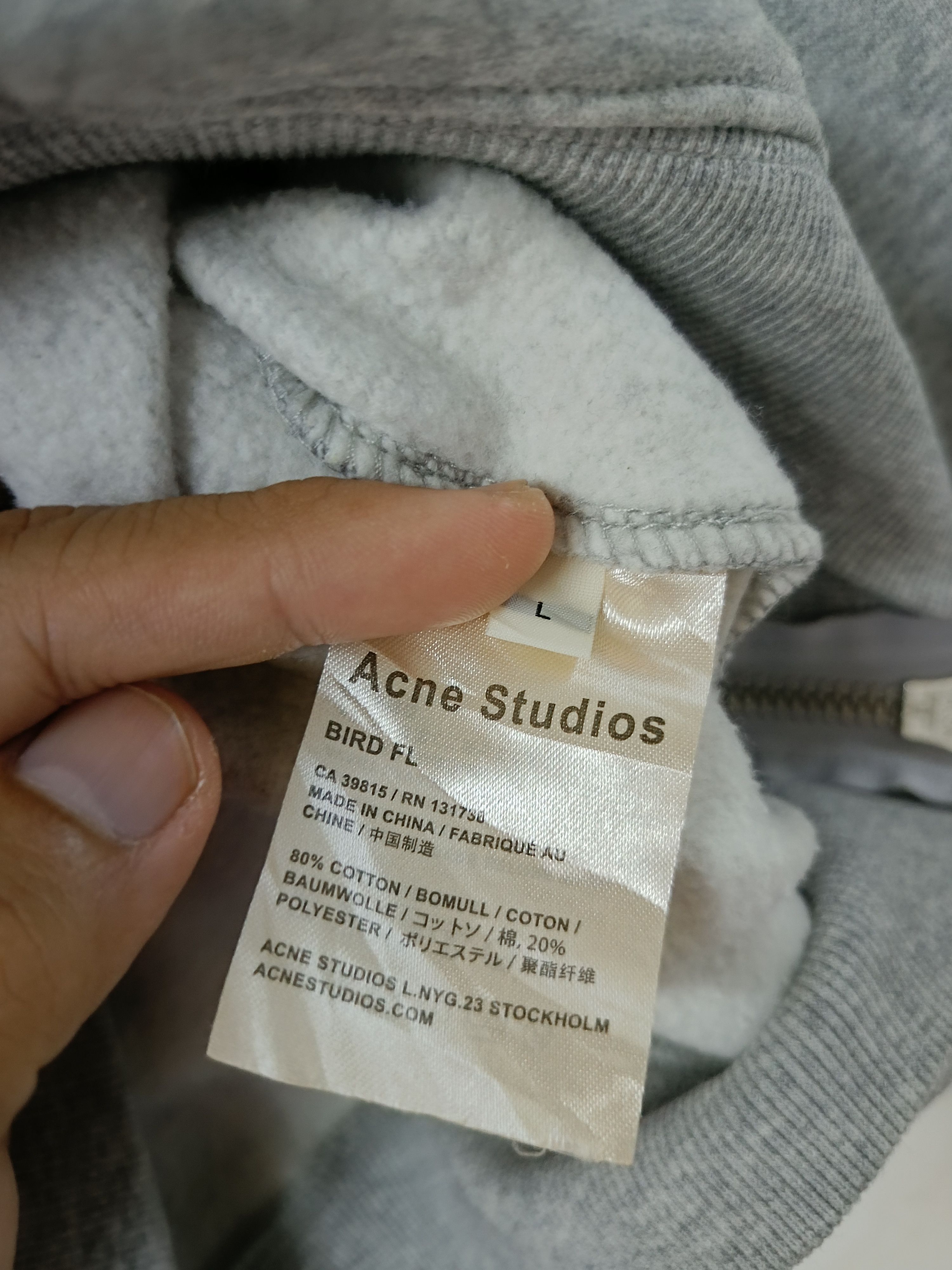 Acne Studios Acne Studio Bird FL cropped jumper Size US M / EU 48-50 / 2 - 9 Thumbnail